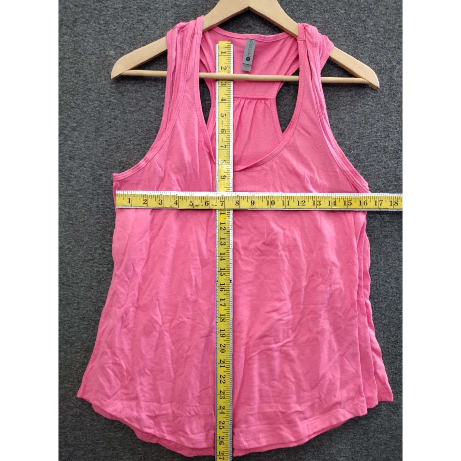 Next Level Next Level Women's Tank Top Racerback Pink 3-Pack L - Casual All Seasons Sleeveless Scoop Neck Shirt Women Pink Racerback 60% Cotton/40% Polyester Size L / US 10 / IT 46 - 4 Thumbnail