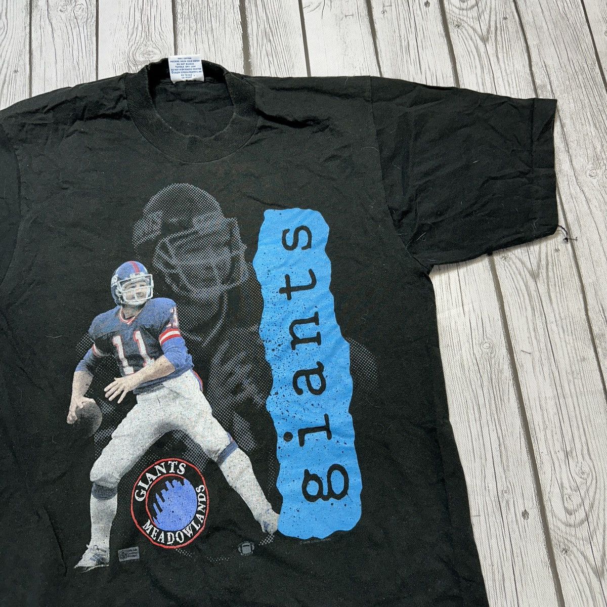 NFL Vintage New York Giants Phil Simms tee Size US L / EU 52-54 / 3 - 3 Thumbnail