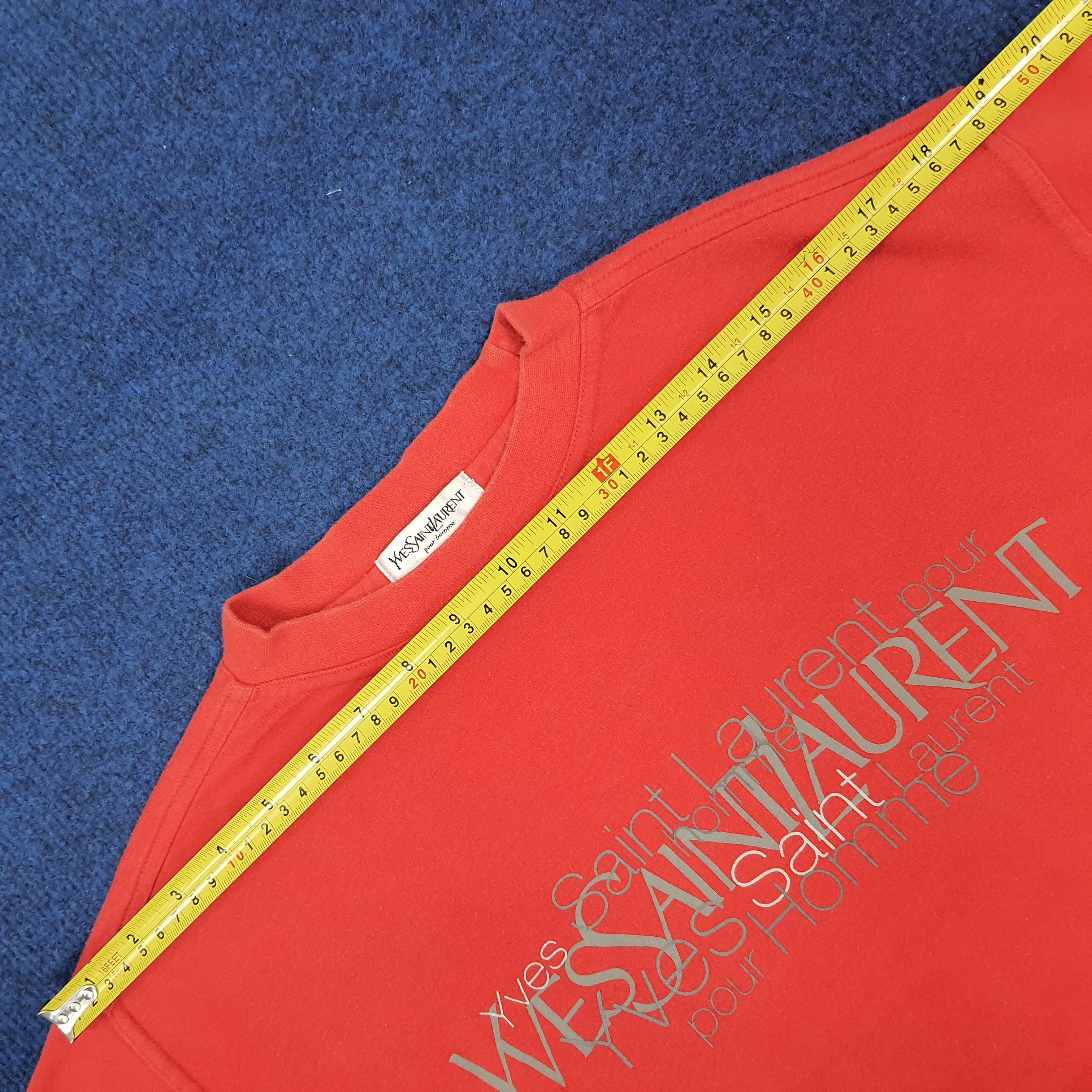 Yves Saint Laurent Vintage Yves Saint Laurent YSL Long Sleeve Tshirt C239N44 Size US L / EU 52-54 / 3 - 7 Thumbnail