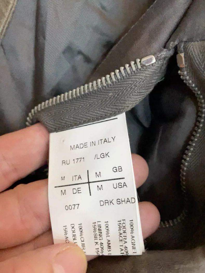 Rick Owens Rick Owens Leather jacket Size US M / EU 48-50 / 2 - 7 Thumbnail