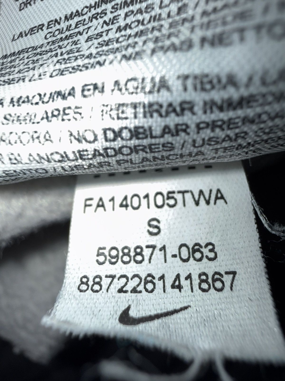 Nike Nike Grey Sweats Size US 29 - 7 Thumbnail