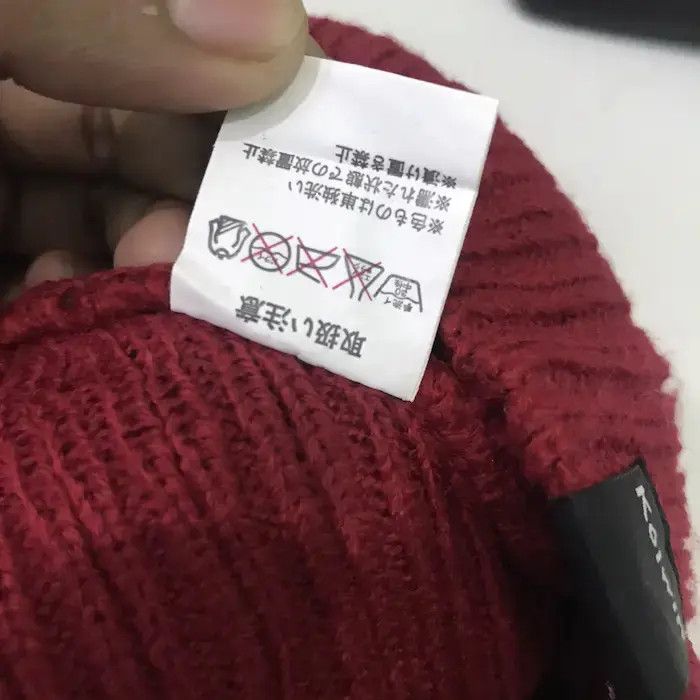 Japanese Brand × Vintage Japanese Brand Kolwin Stripe Design Beanie Hat Size ONE SIZE - 7 Thumbnail