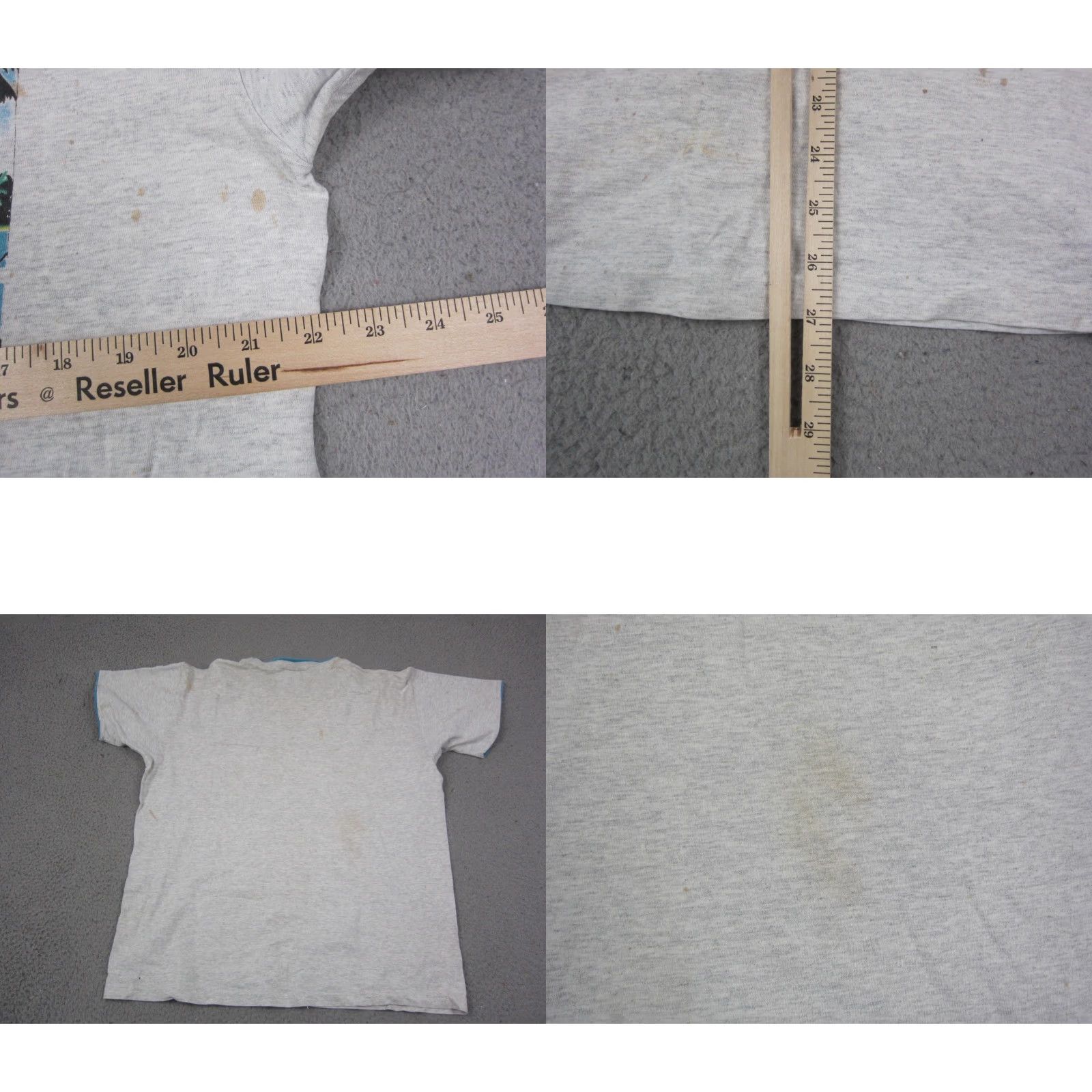 Anvil VINTAGE Anvil Shirt Men XL Gray 90s Beach Florida Short Sleeve Crew Neck Size US XL / EU 56 / 4 - 8 Thumbnail