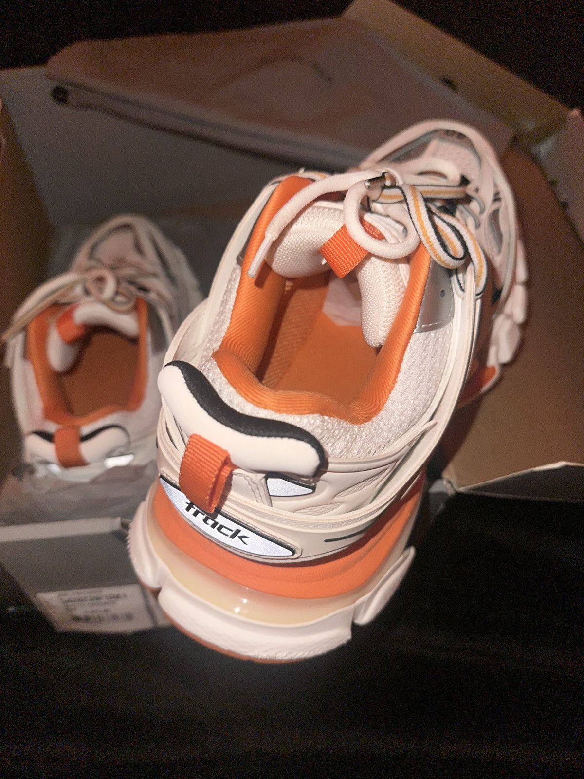 Balenciaga Balenciaga Track “White/Orange” Size US 7 / EU 40 - 7 Thumbnail