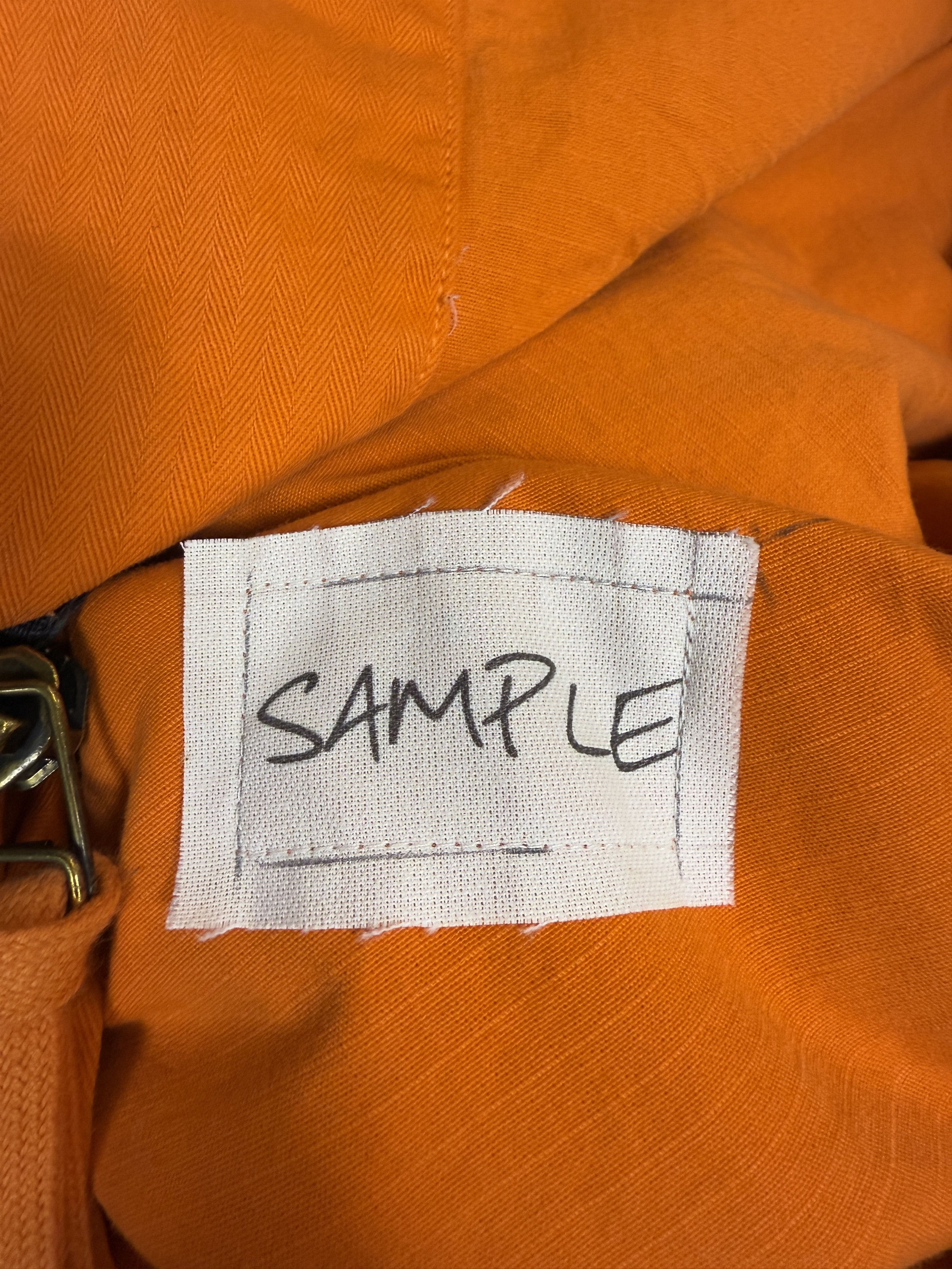 Greg Lauren $1350 Greg Lauren Sample Orange Fishtail Parka Size US XL / EU 56 / 4 - 8 Thumbnail