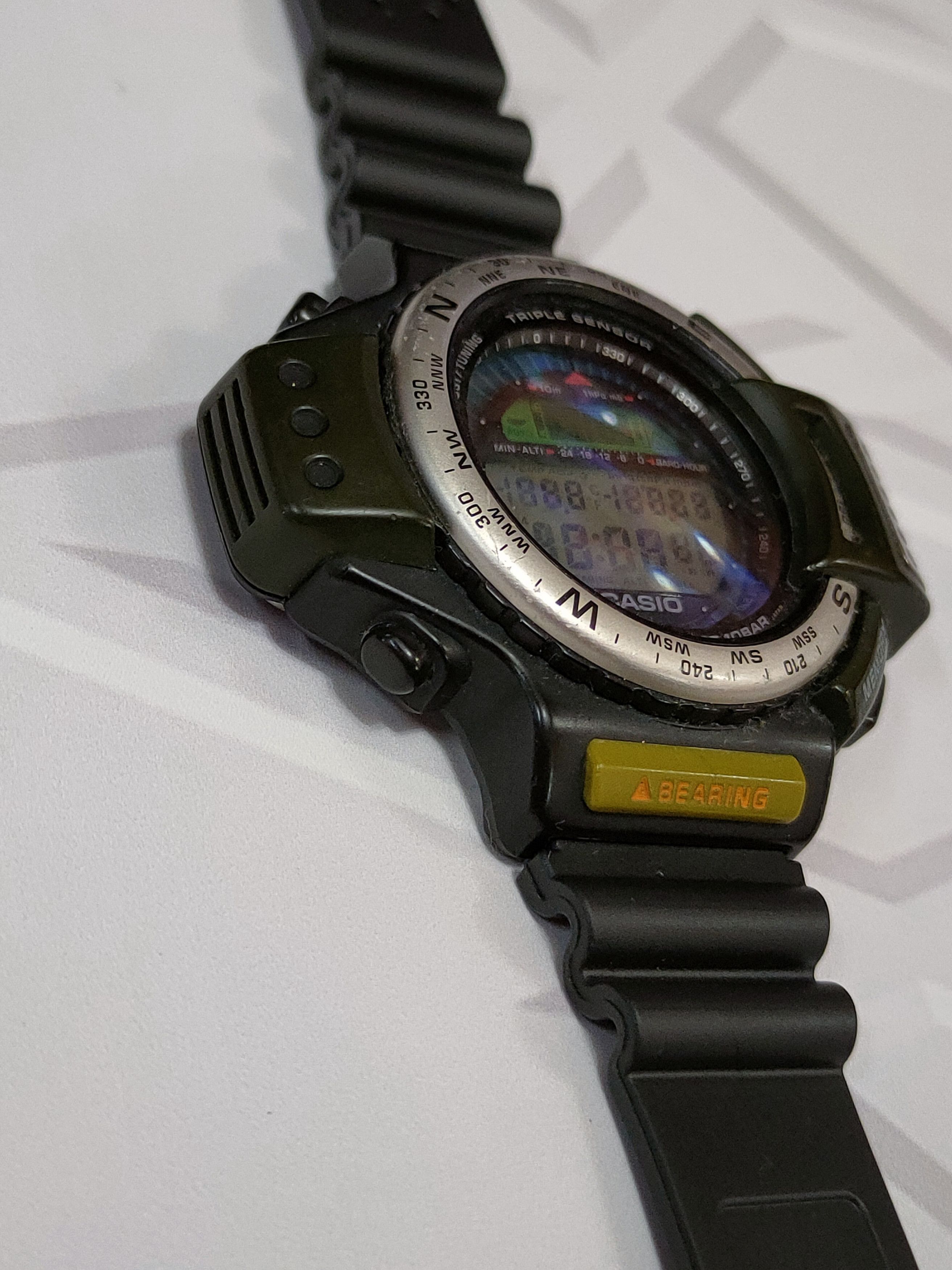 Casio DL Casio Protrek triple sensor ATC 1100 Japan vintage watch Size ONE SIZE - 6 Thumbnail