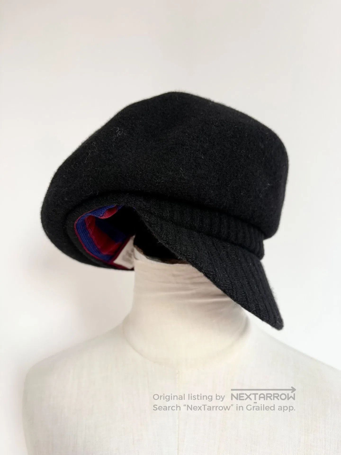 Vivienne Westwood Vivienne Westwood Vintage Black Leather Saturn Beret. Size ONE SIZE - 4 Thumbnail