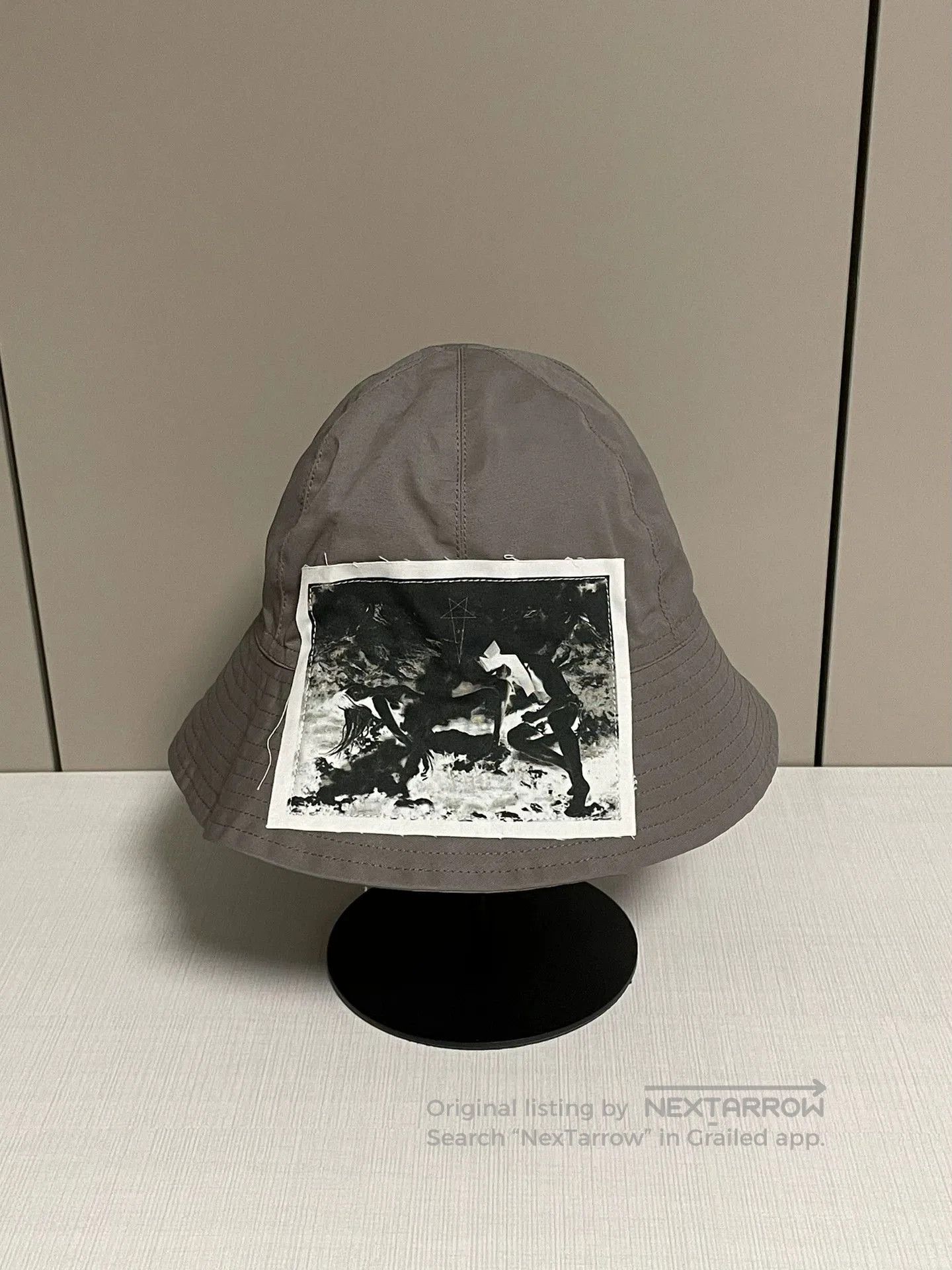 Rick Owens rick owens gray fisherman hat size small. Size ONE SIZE - 1 Thumbnail