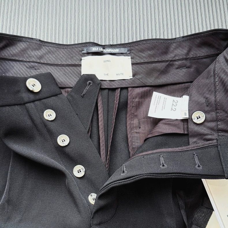 Song For The Mute Song For The Mute designer tailored trouser Size US 32 / EU 48 - 7 Thumbnail