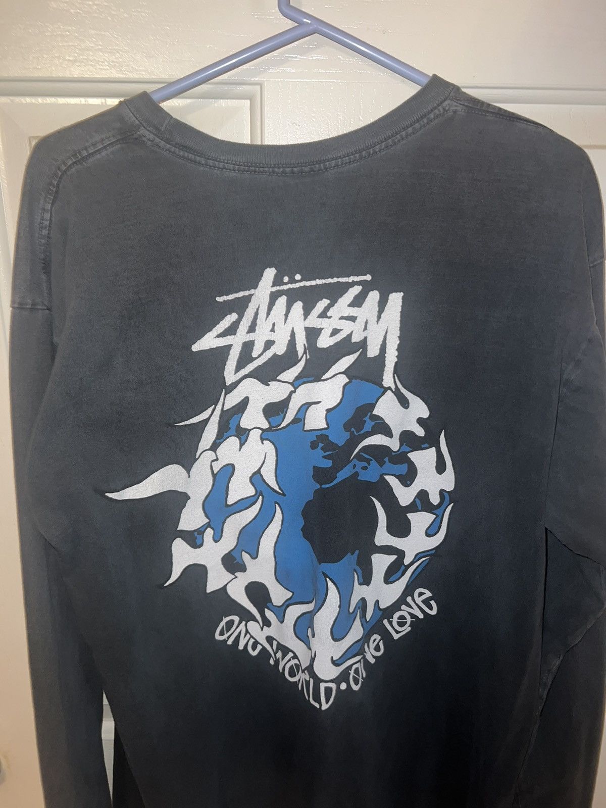 Stussy × Vintage Faded vintage stussy long sleeve Size US XL / EU 56 / 4 - 2 Thumbnail