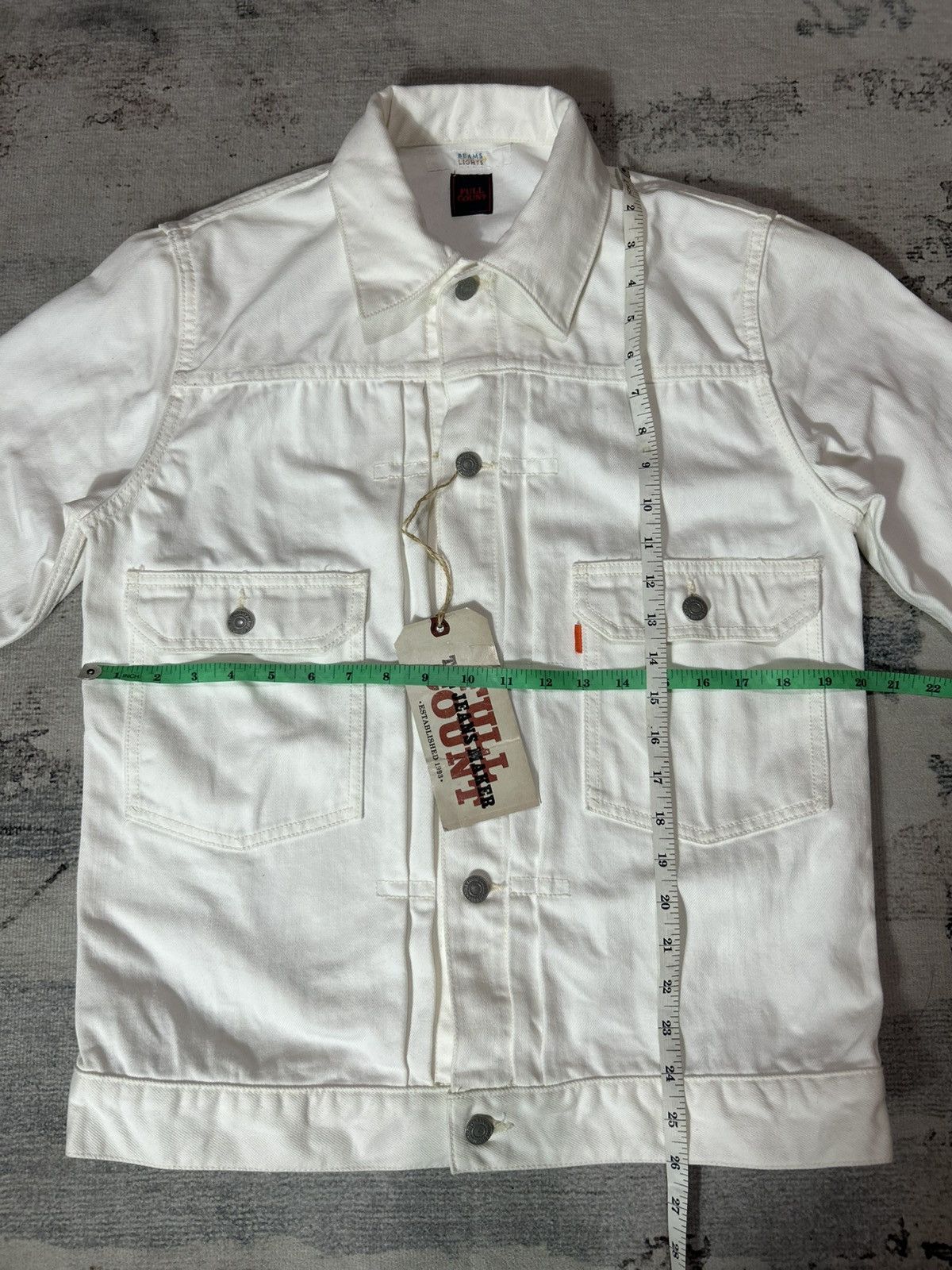 Full Count & Co. 💥BINDING OFFER💥Full count x Beams type 2 white jacket Size US M / EU 48-50 / 2 - 8 Thumbnail