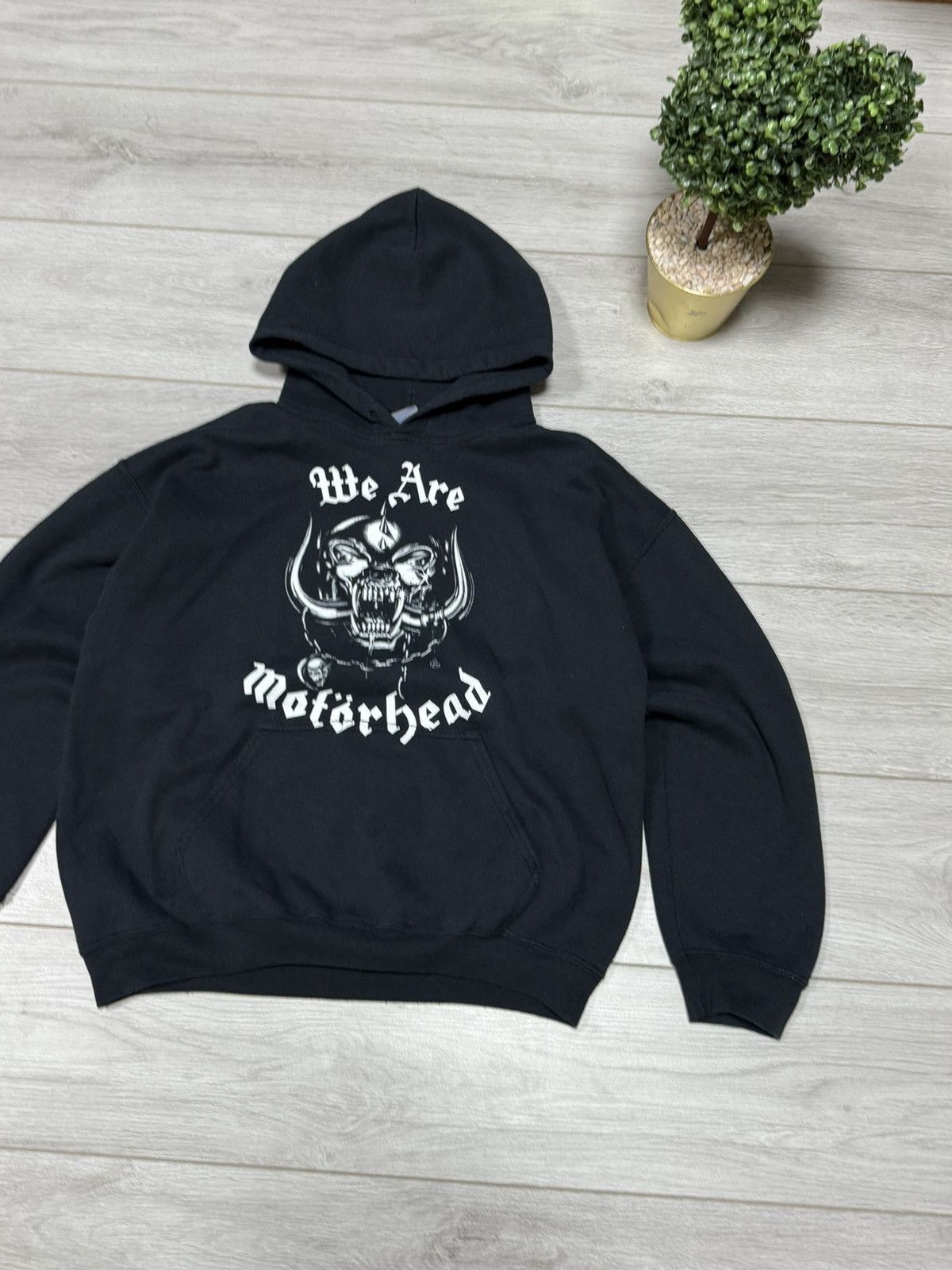 Vintage Motörhead hoodie we play rock n roll oversize boxy Size US L / EU 52-54 / 3 - 3 Thumbnail