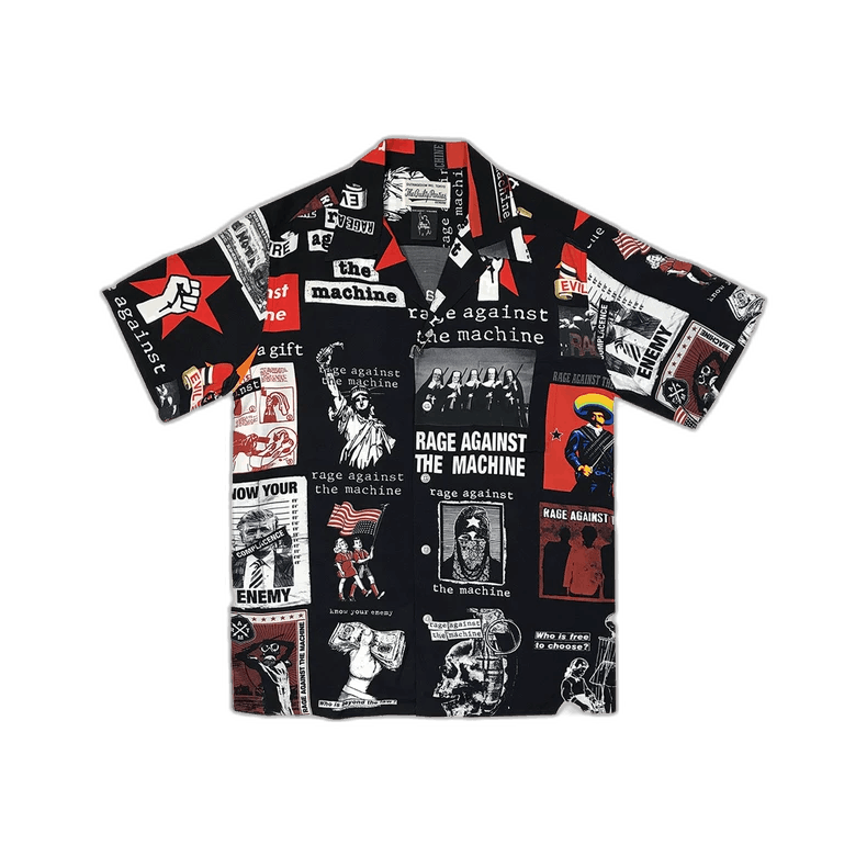Rage Against the Machine アロハシャツワコマリアサイズL アロハシャツワコマリアサイズL Machine Rage Against the