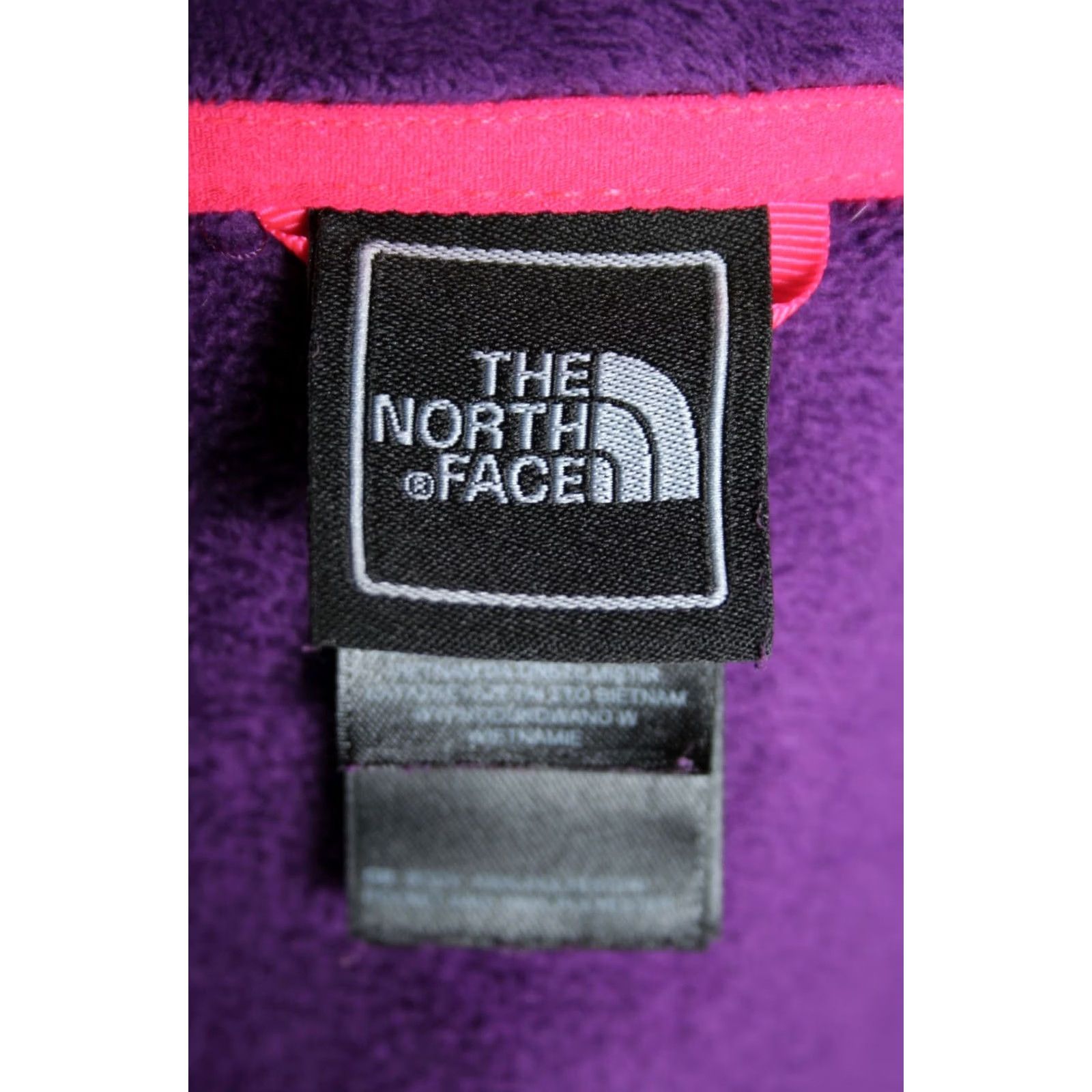The North Face THE NORTH FACE Purple Fleece Full Zip Jacket Women's M Size, Purple, Jacket, Fleece, Zip, Basic, Outdoor, 90s Theme Size M / US 6-8 / IT 42-44 - 7 Thumbnail