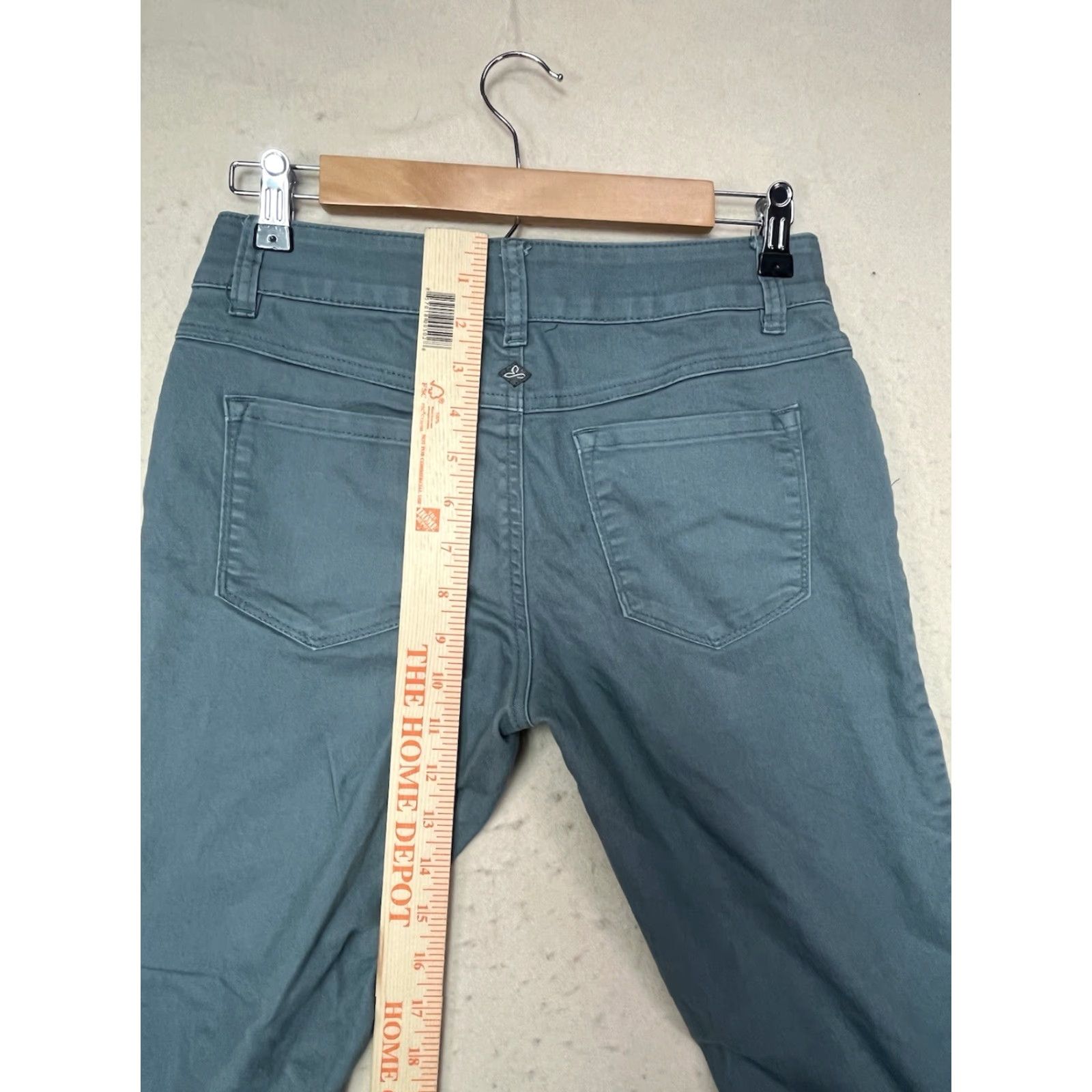 Prana prAna Pants Women’s Slim CategorY City Nature Sports Chino Stretch Green 4 Regular Size 27" / US 4 / IT 40 - 4 Thumbnail