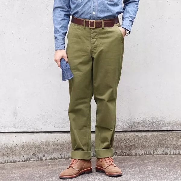 Freewheelers FREEWHEELERS M-1941 Chino Pants - dmc Size US 32 / EU 48 - 1 Thumbnail