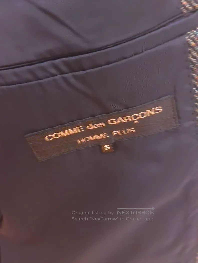 Comme des Garcons Comme des Garcons blazer, 100% pure wool fabric Size US S / EU 44-46 / 1 - 2 Thumbnail