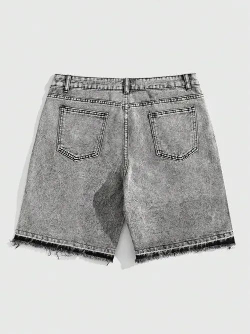 Japanese Brand Fujita x Yumi VINTAGE rhinestone Y2K DRIP denim shorts Size US 36 / EU 52 - 2 Thumbnail