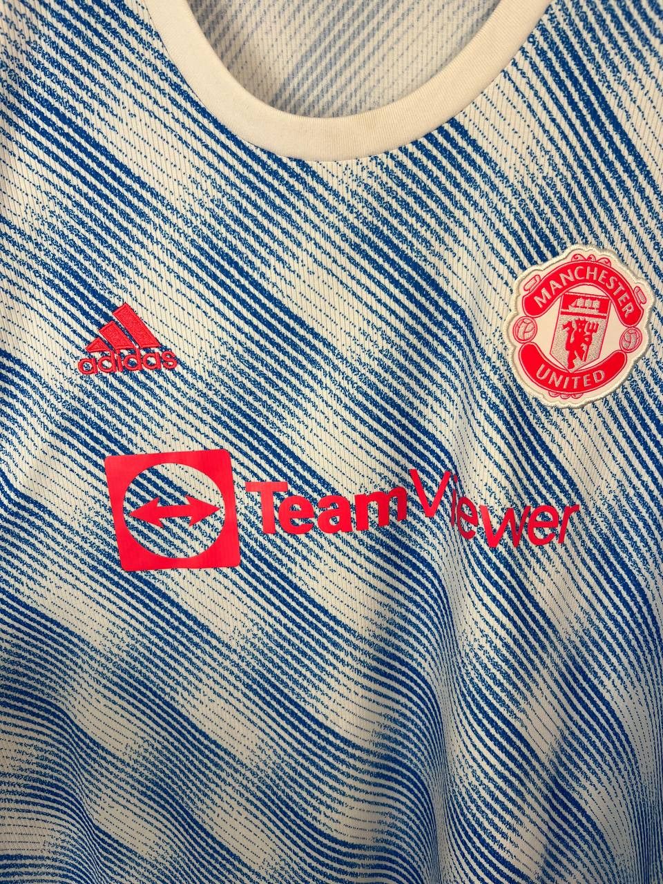 Adidas MANCHESTER UNITED 2021 2022 AWAY SHIRT ADIDAS Sz 4XL GM4621 Size US XXL / EU 58 / 5 - 4 Thumbnail