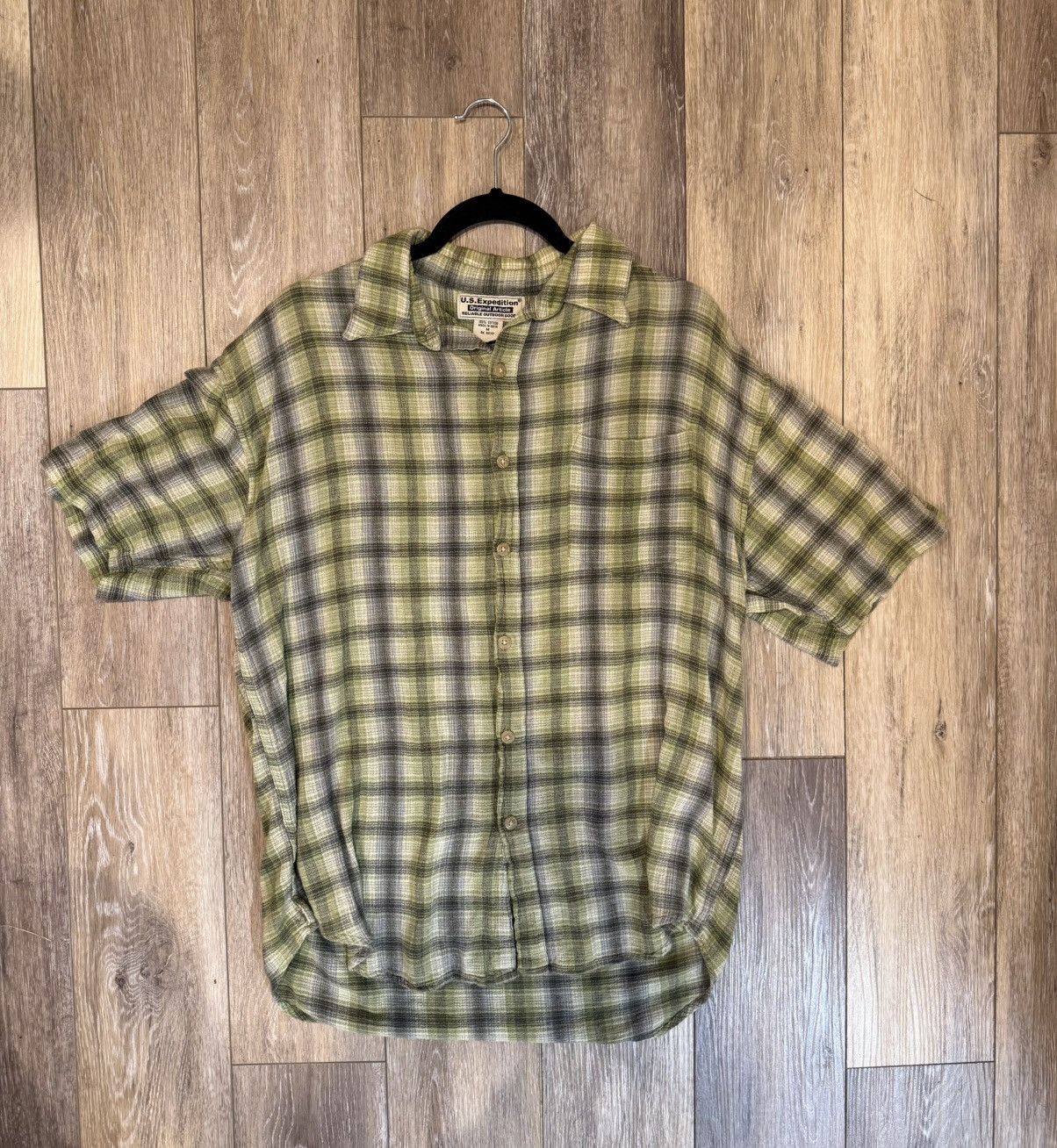 U.S. Expedition 🚨 VINTAGE flannel button up shirt🚨 Size US M / EU 48-50 / 2 - 1 Thumbnail