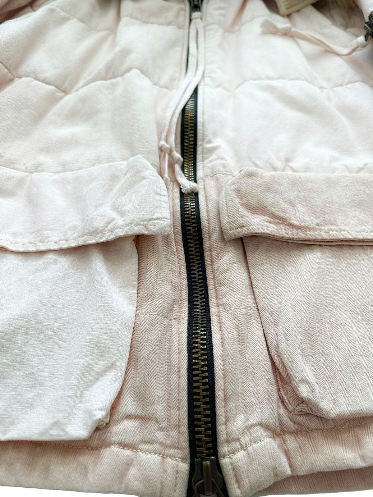 Greg Lauren Sz2 SAMPLE Pink Scrap Vintage Padded Snorkel Parka Size US M / EU 48-50 / 2 - 5 Thumbnail