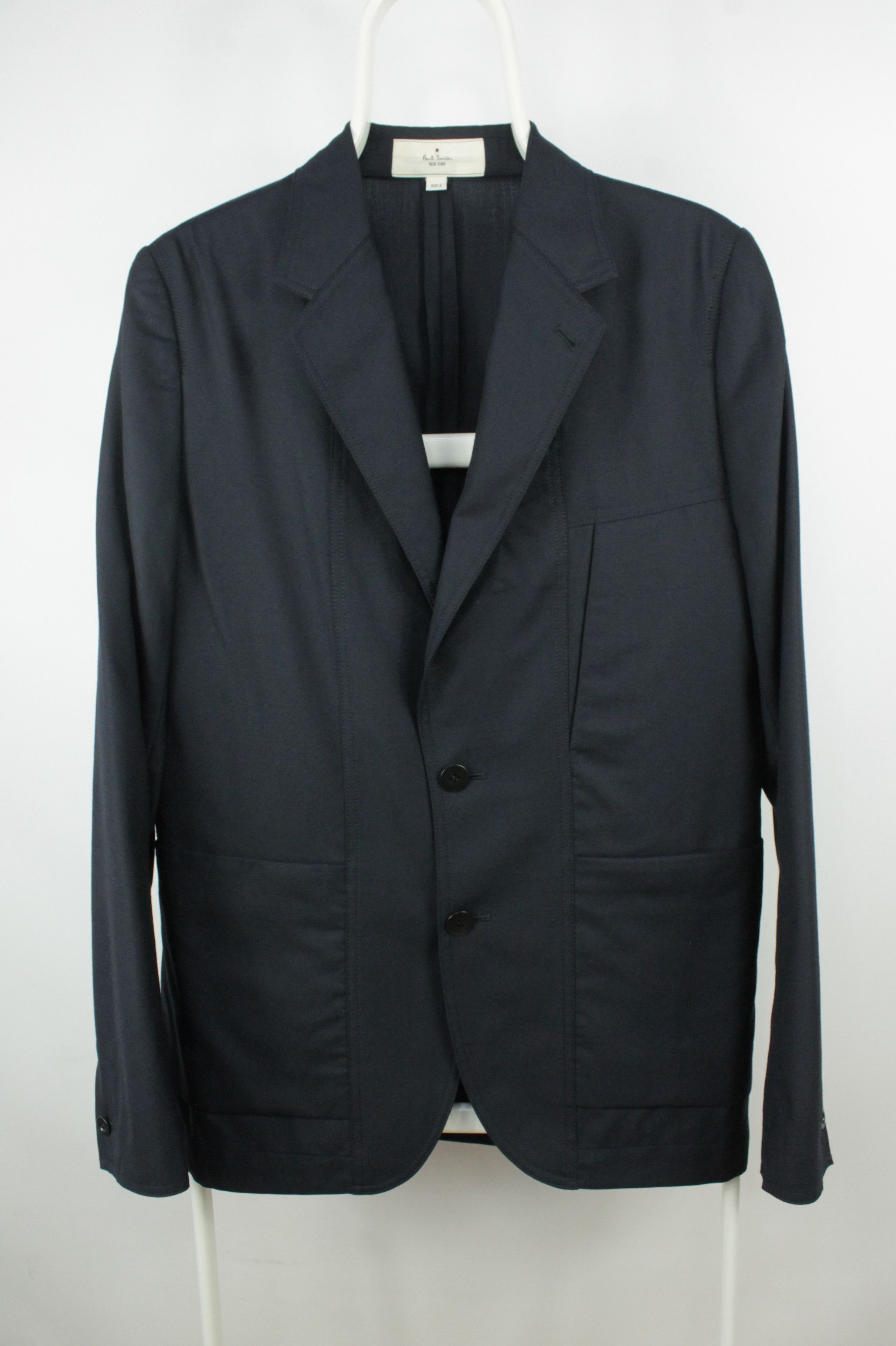 Paul Smith Red Ear Paul Smith Red Ear Navy Wool Sport Coat Blazer Jacket Size US S / EU 44-46 / 1 - 1 Thumbnail