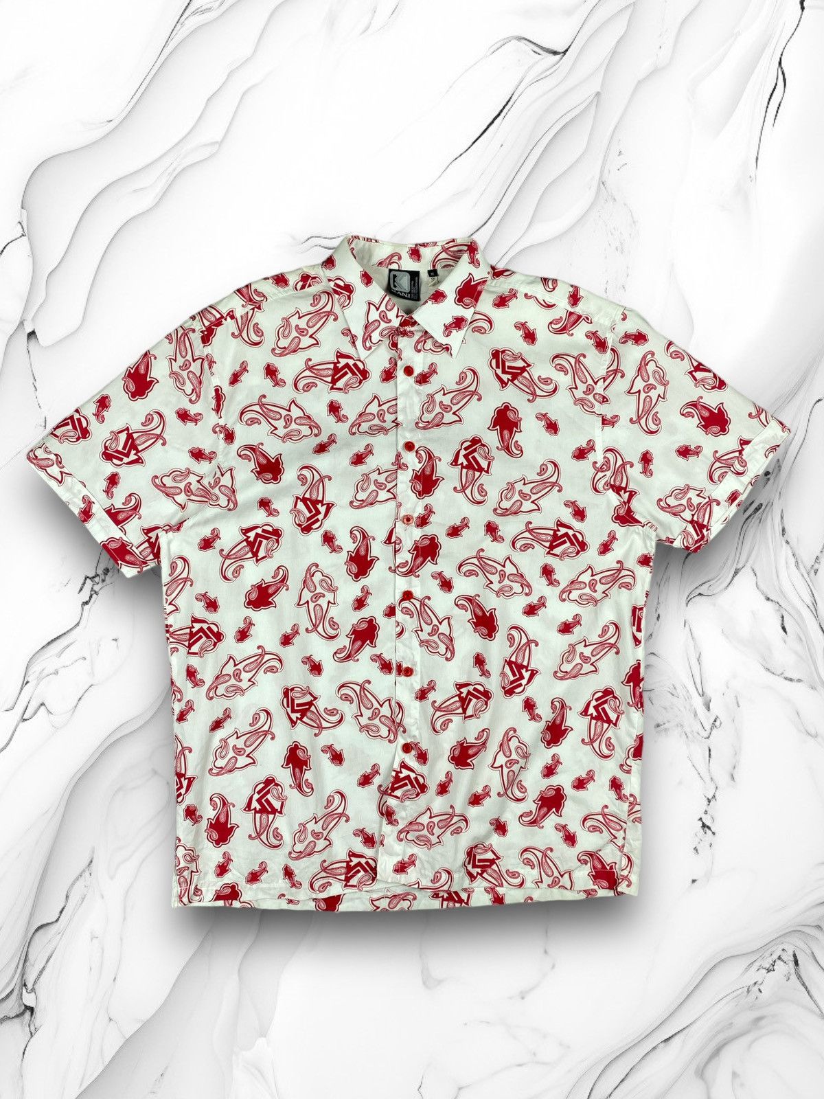 Karl Kani Mens Vintage Karl Kani Crazy Shirt Size M Size US M / EU 48-50 / 2 - 1 Thumbnail