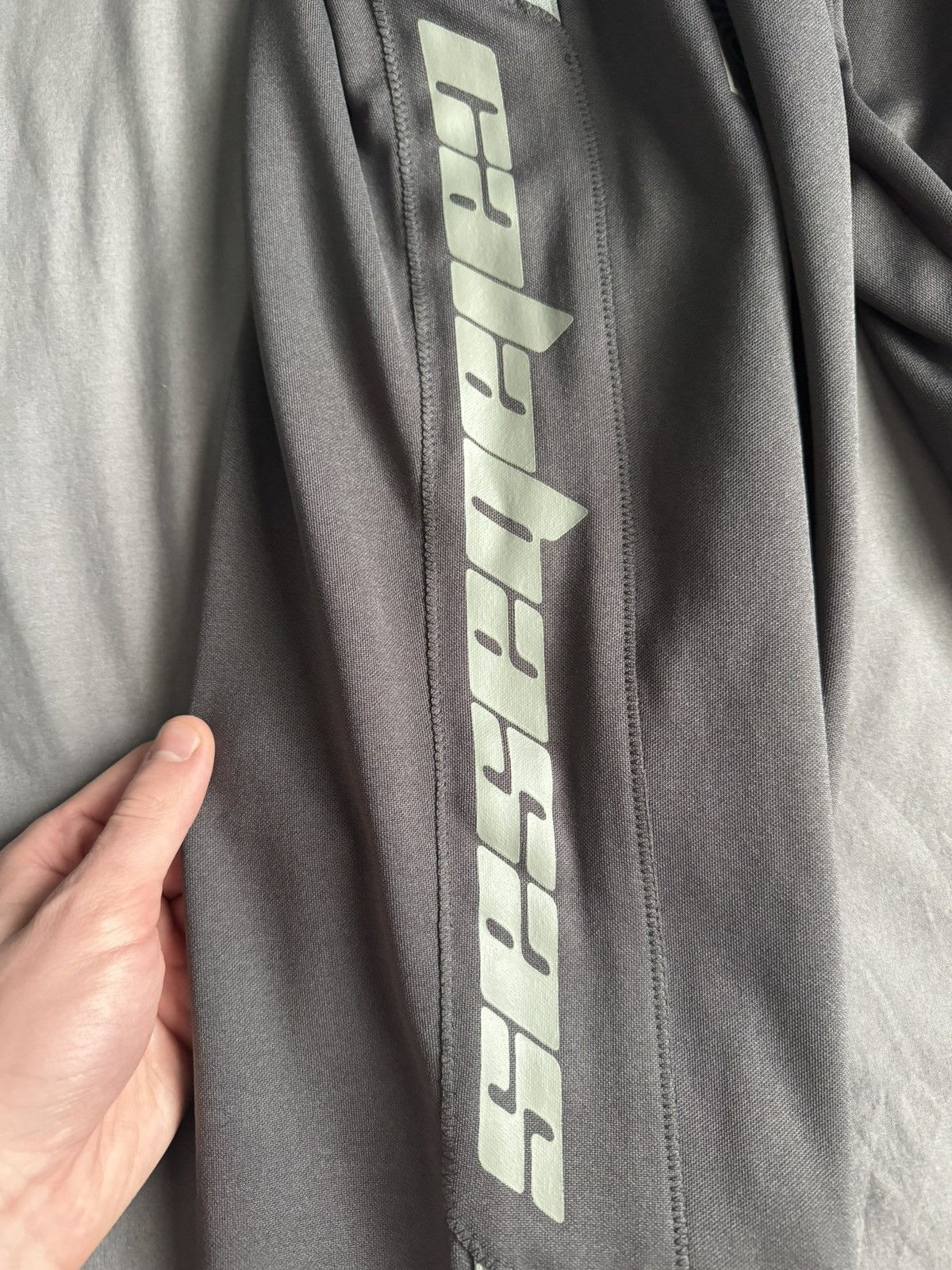 Adidas × Kanye West × Yeezy Adidas Yeezy Calabasas Track Pants ‘Ink/Wolves’ Size US 32 / EU 48 - 3 Thumbnail