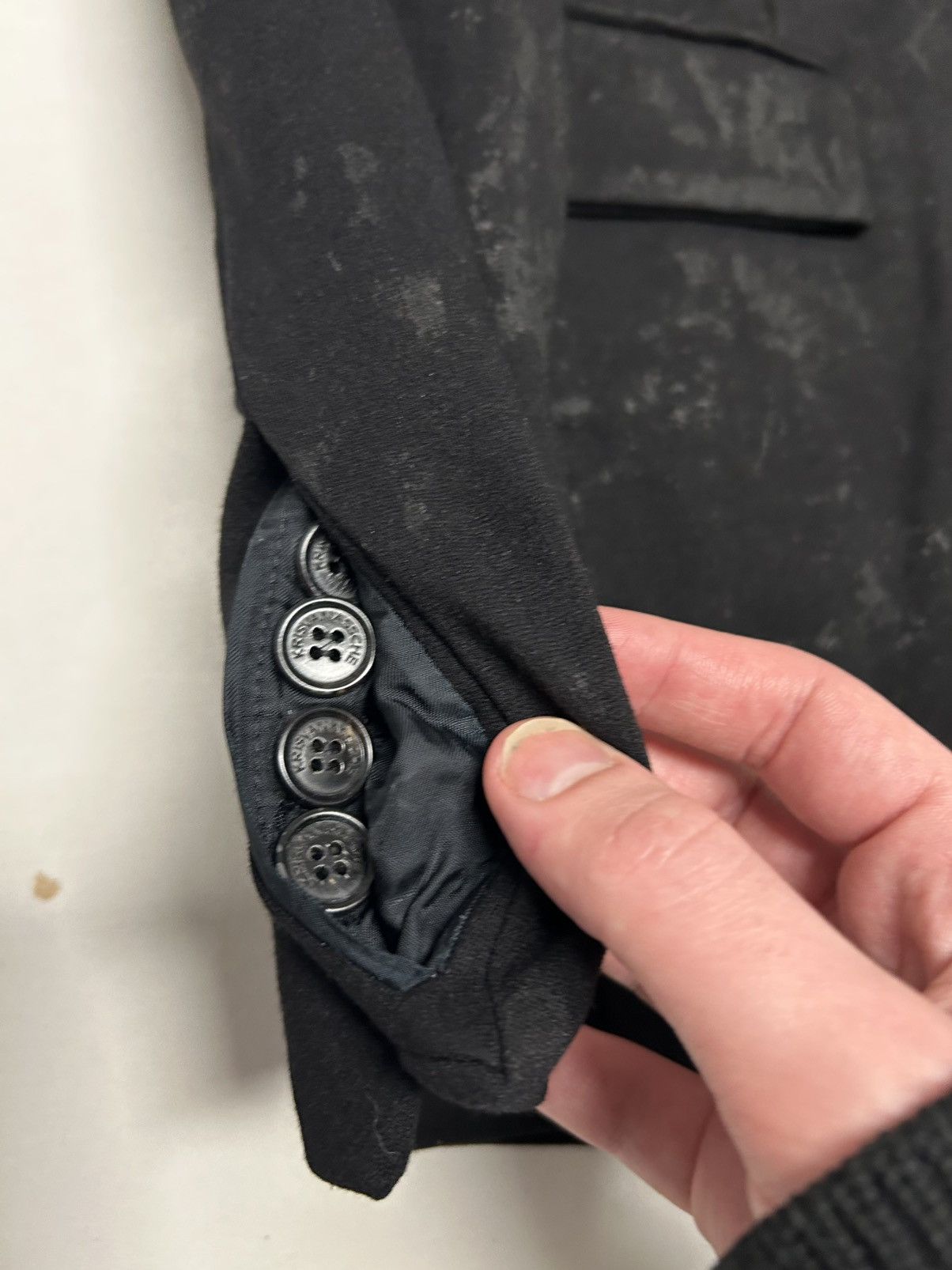 2012 Heavy Wool Peacoat Reworked