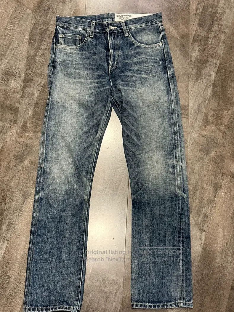 Neighborhood Neighborhood size S Denim Jeans, Size S, Dark Blue Washed D Size US 27 - 2 Thumbnail