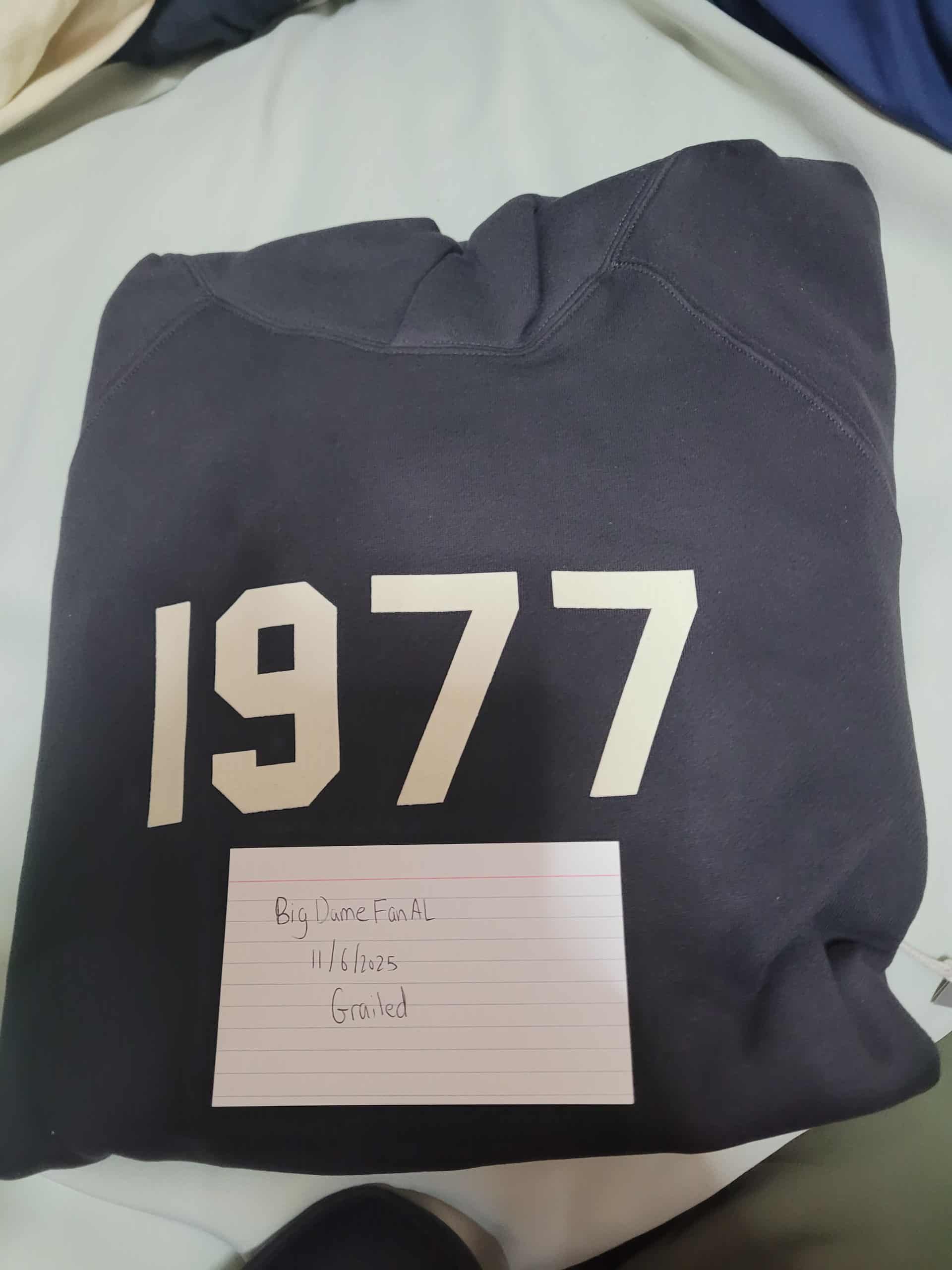 Fear of God size L Fear of God Essentials 1977 Hoodie Iron Size US L / EU 52-54 / 3 - 6 Thumbnail