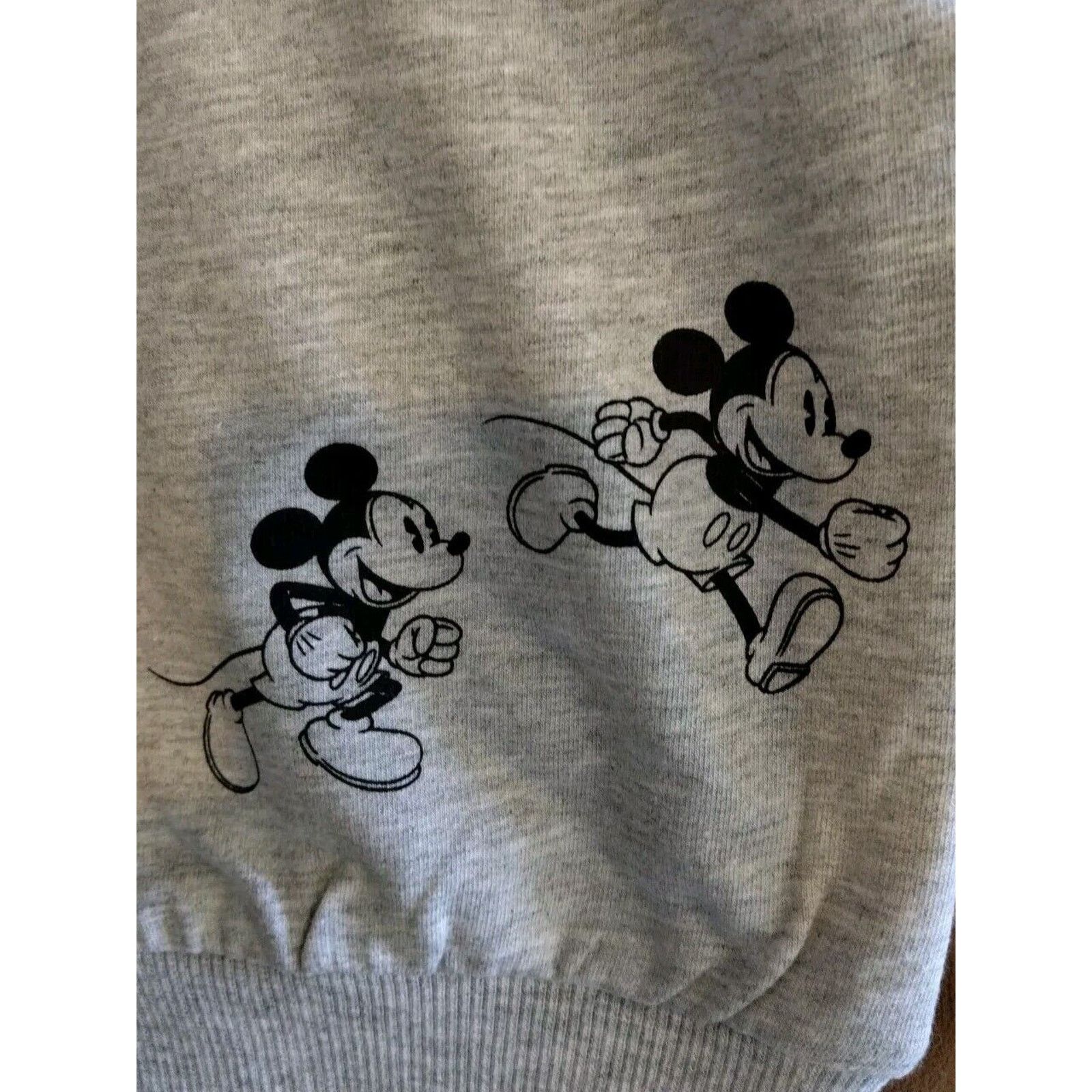 Disney NWT !! Disney Mickey & Minnie Mouse Gray Lounge Pants Women Size M / US 6-8 / IT 42-44 - 4 Thumbnail