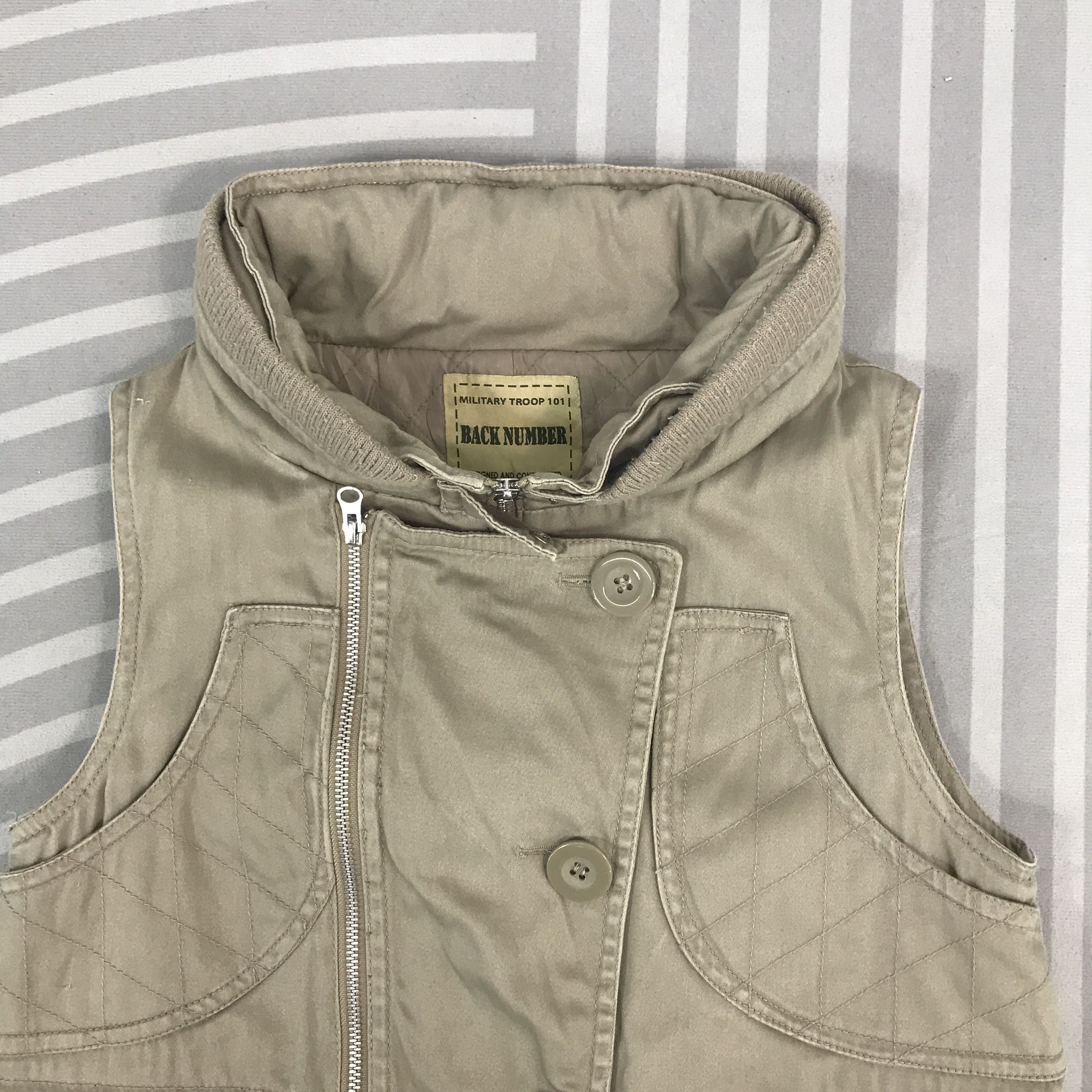 Japanese Brand × Vintage Punk Ifsixwasnine Back Number Vest Size US M / EU 48-50 / 2 - 2 Thumbnail