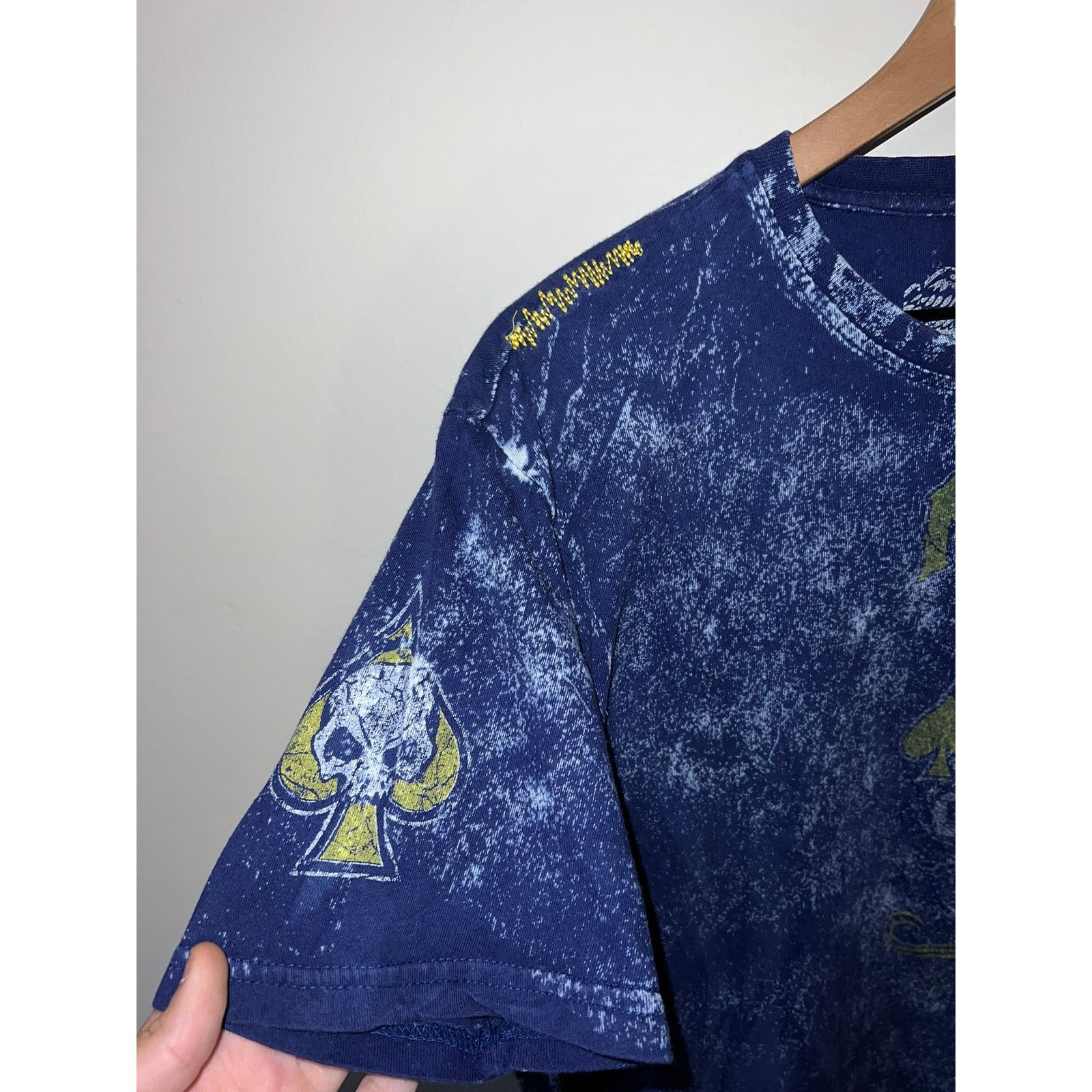 Vintage Y2K Custom Machine Shirt Motor Company AOP Tee 2000s Large Size US L / EU 52-54 / 3 - 4 Thumbnail