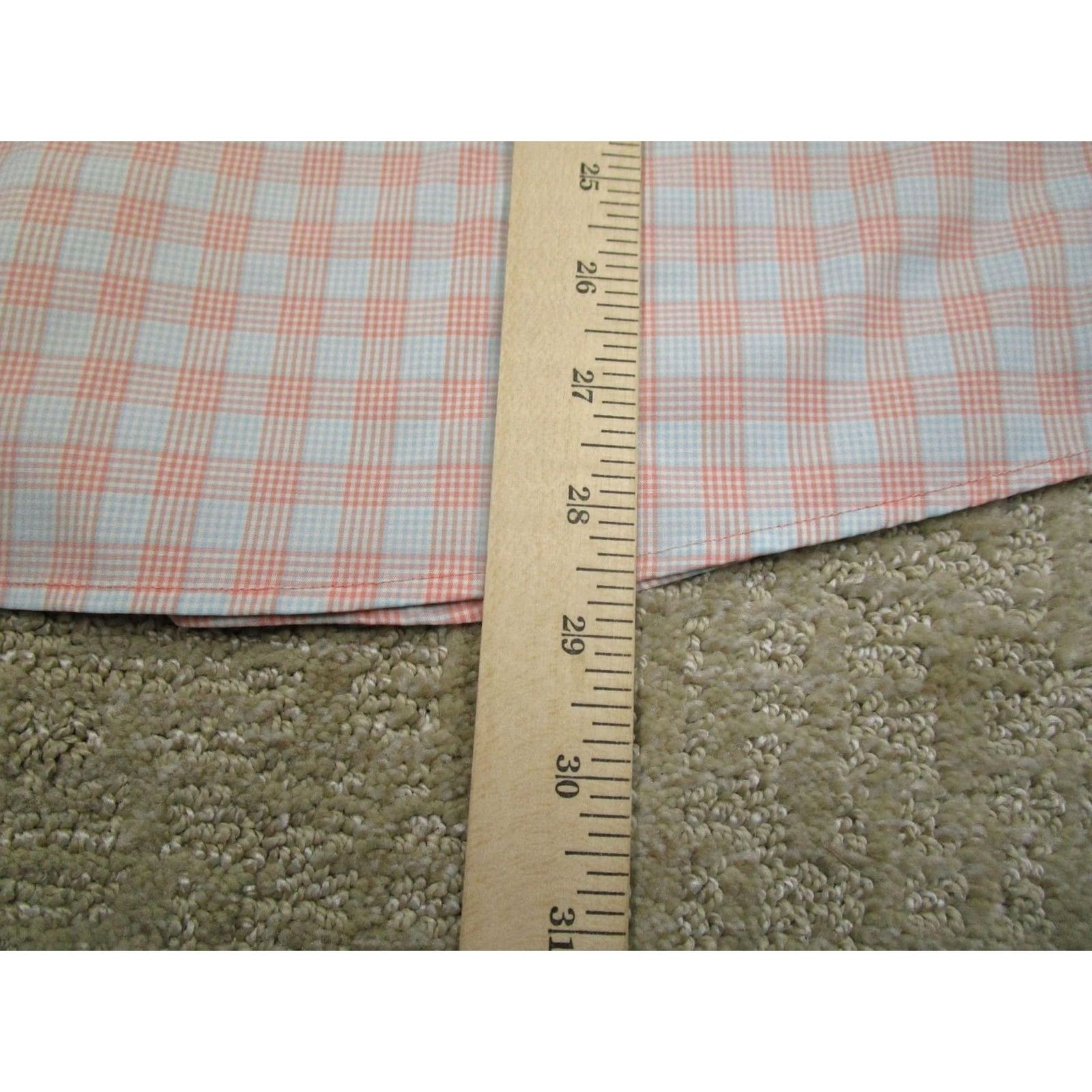Southern Tide Southern Tide Shirt Men S Pink Check Performance Long Sleeve Button-Up Collared NYLON Spandex Embroidered Classic Preppy Size US S / EU 44-46 / 1 - 6 Thumbnail