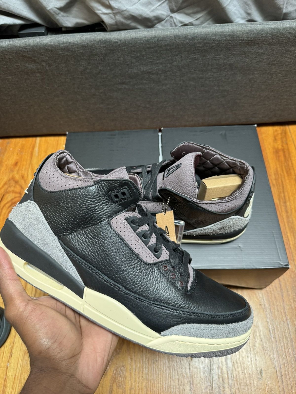 A Ma Maniere A Ma Maniere Jordan 3s Size US 12 / EU 45 - 3 Thumbnail