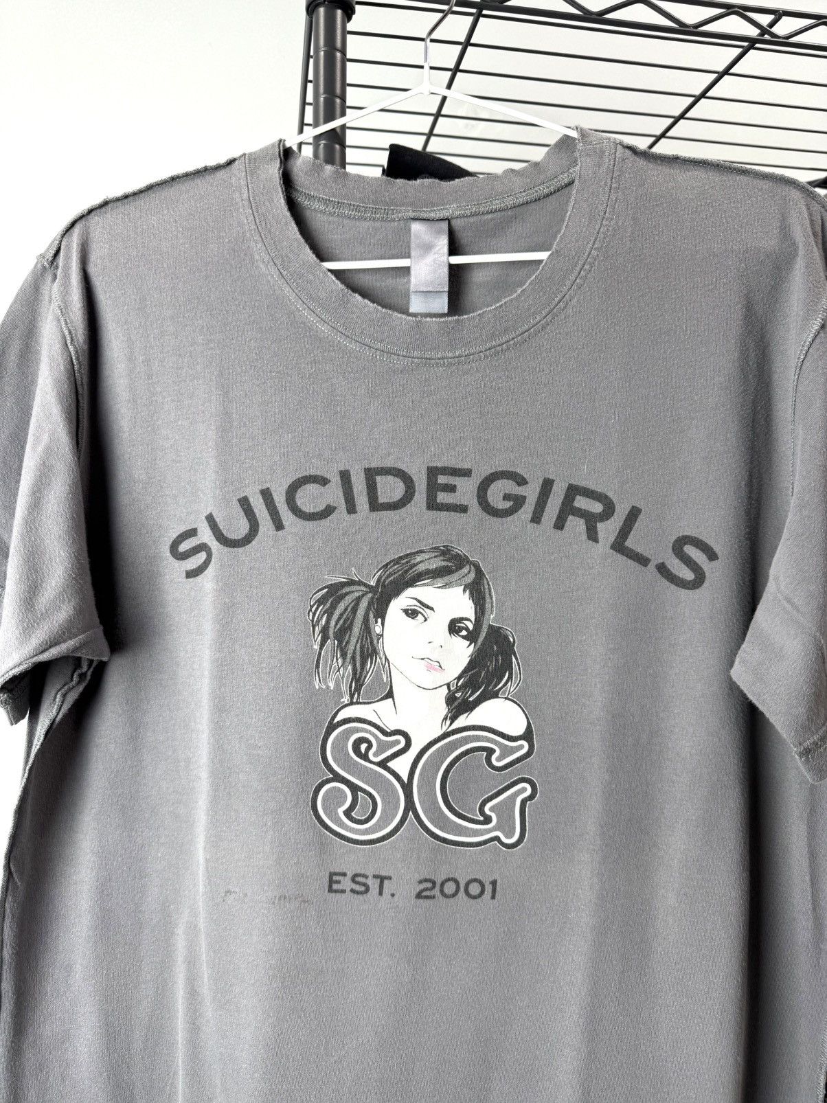 Rap Tees Vintage Suicide Girl 2001 T Shirt Suicideboys Size US L / EU 52-54 / 3 - 2 Thumbnail