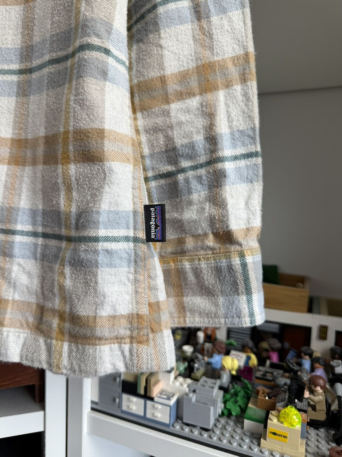 Designer × Patagonia Patagonia organic cotton checked flannel shirt L outdoor Size US L / EU 52-54 / 3 - 5 Thumbnail