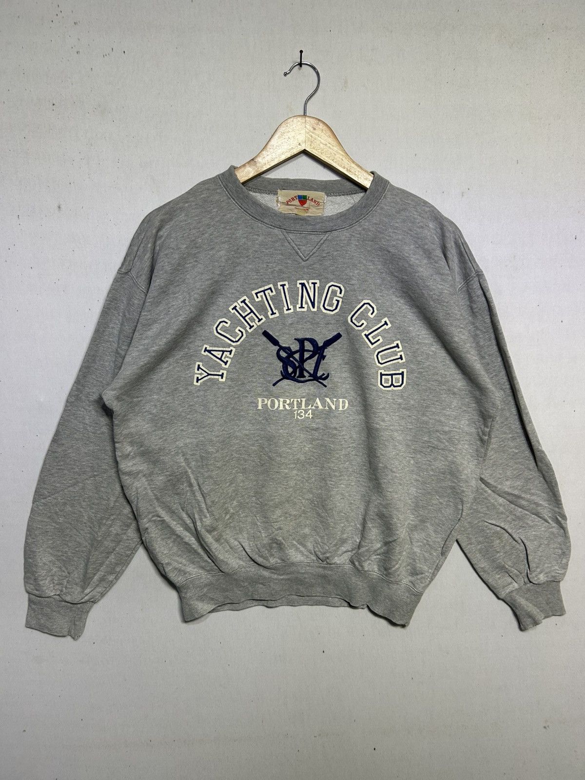 Japanese Brand × Vintage Vintage Portland Yachting Club sweatshirt Size US M / EU 48-50 / 2 - 2 Thumbnail