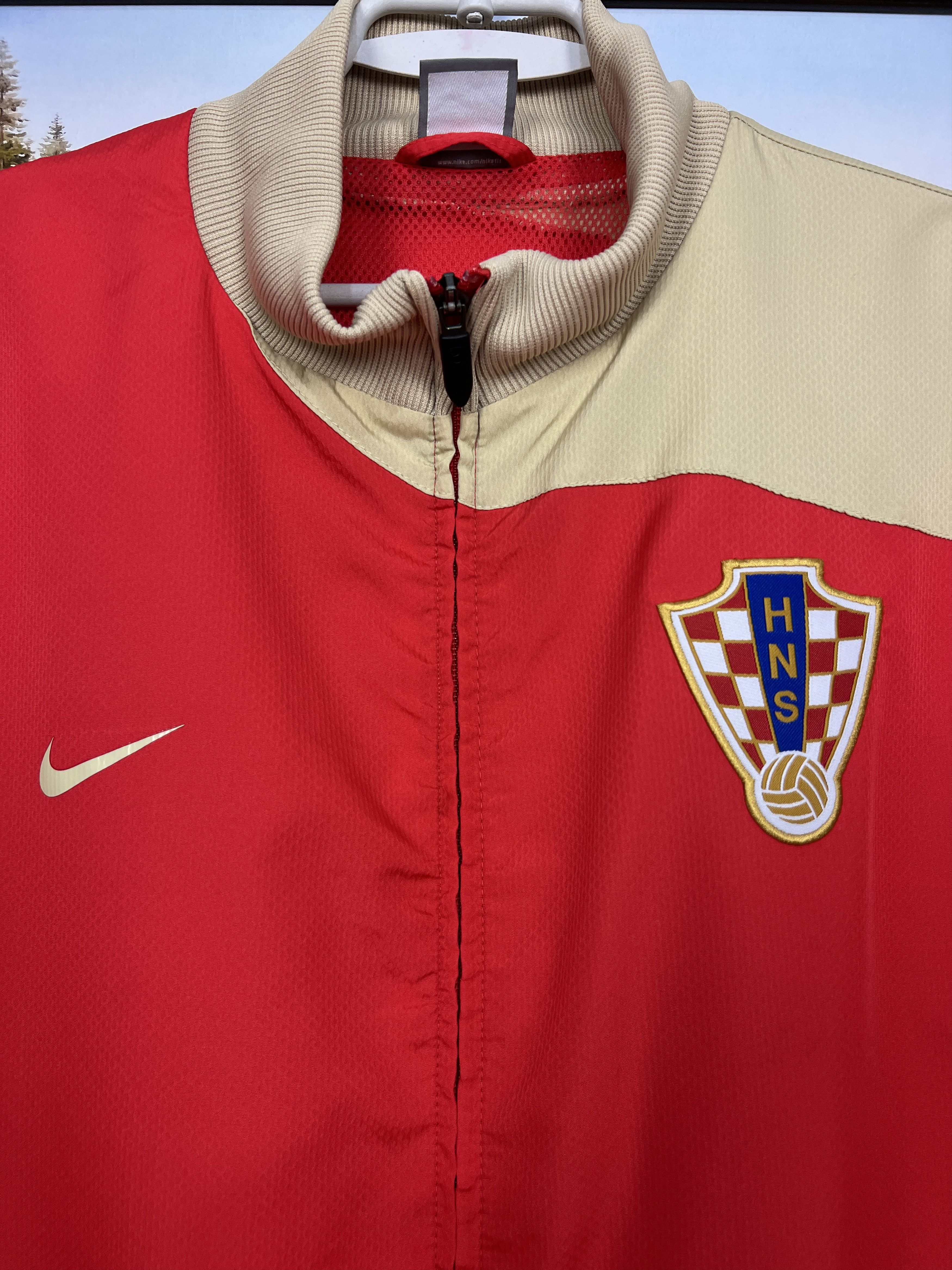 Nike Vintage Nike Croatia Football Jacket Soccer Track Top Size US XXL / EU 58 / 5 - 3 Thumbnail