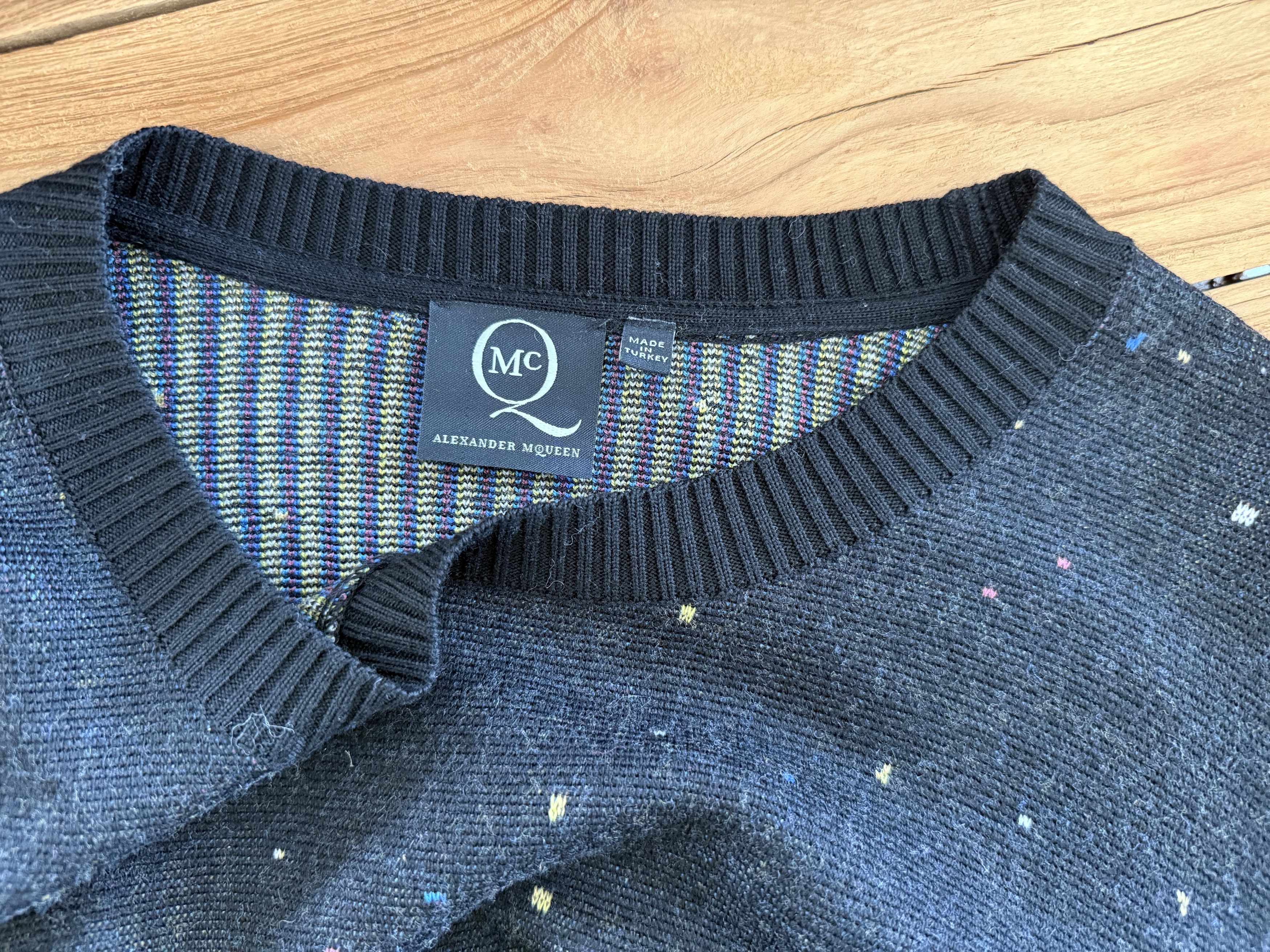 McQ Alexander McQueen MCQ Alexander McQueen Video Game Knit Sweater Size US L / EU 52-54 / 3 - 3 Thumbnail