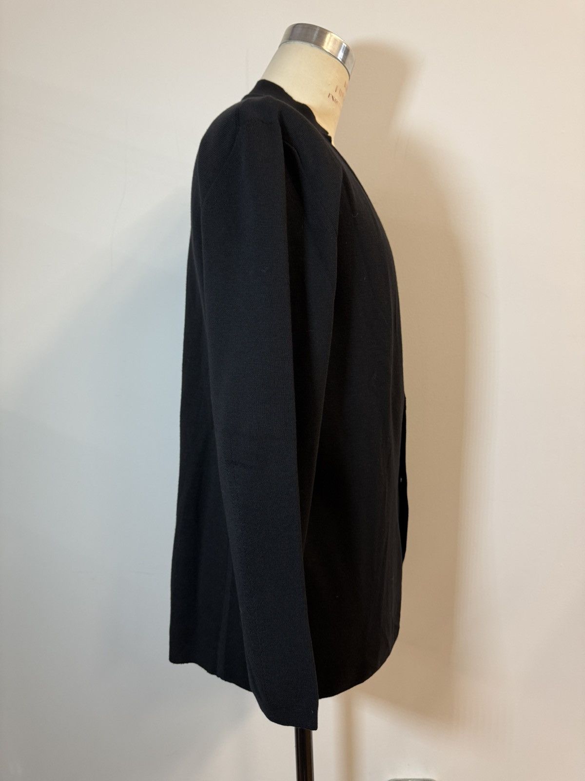 Dior Dior Homme Black Knit Cardigan Blazer — Hedi Era Minimalism Size US L / EU 52-54 / 3 - 2 Thumbnail