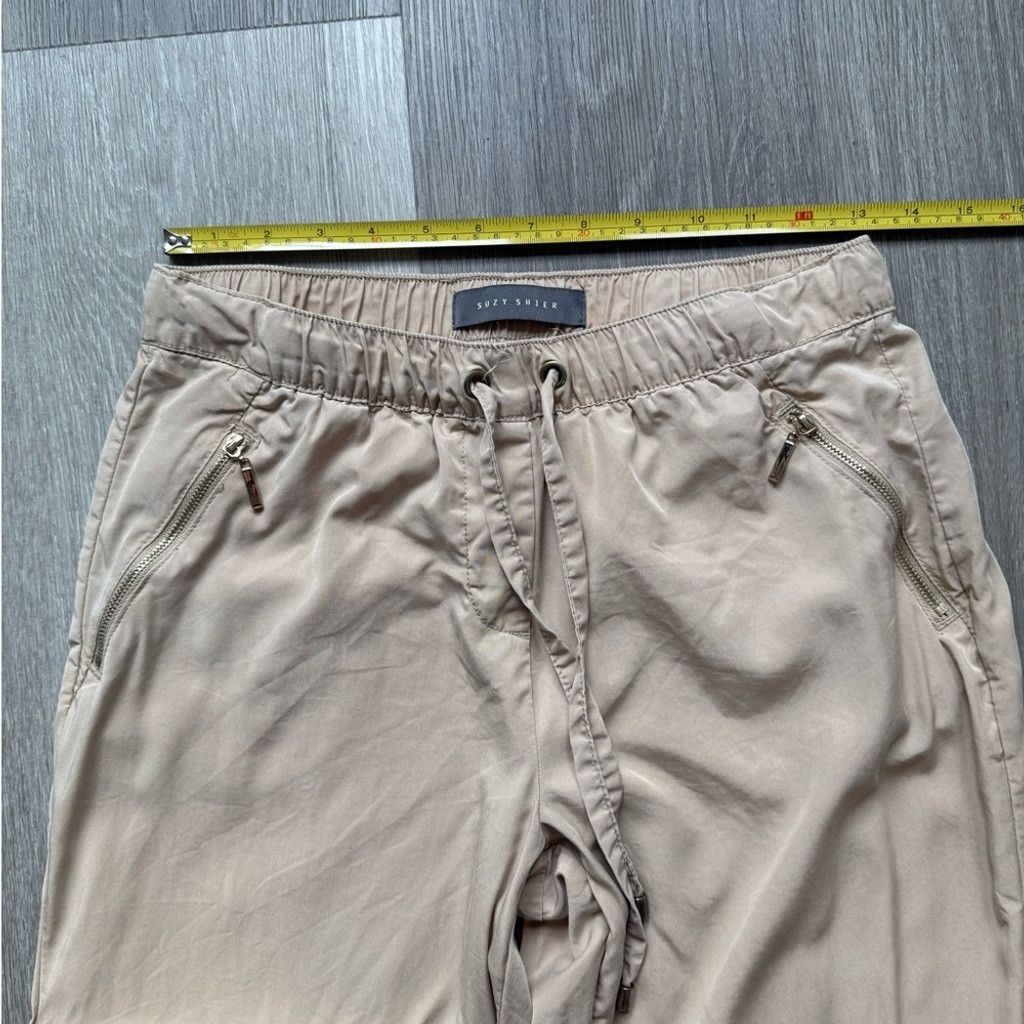The Unbranded Brand Suzy Shier Tan Trousers Size 28" / US 6 / IT 42 - 4 Thumbnail