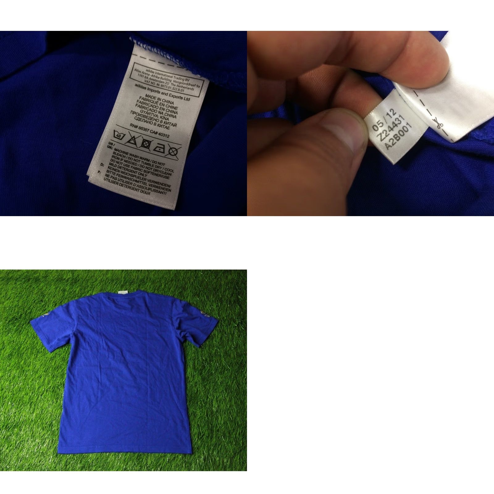 Adidas GREAT BRITAIN OLYMPIC games 2012 ADIDAS T-Shirt TEE JERSEY XS Blue Mens Shirt XS Adidas Original Size XS Size US XS / EU 42 / 0 - 8 Thumbnail