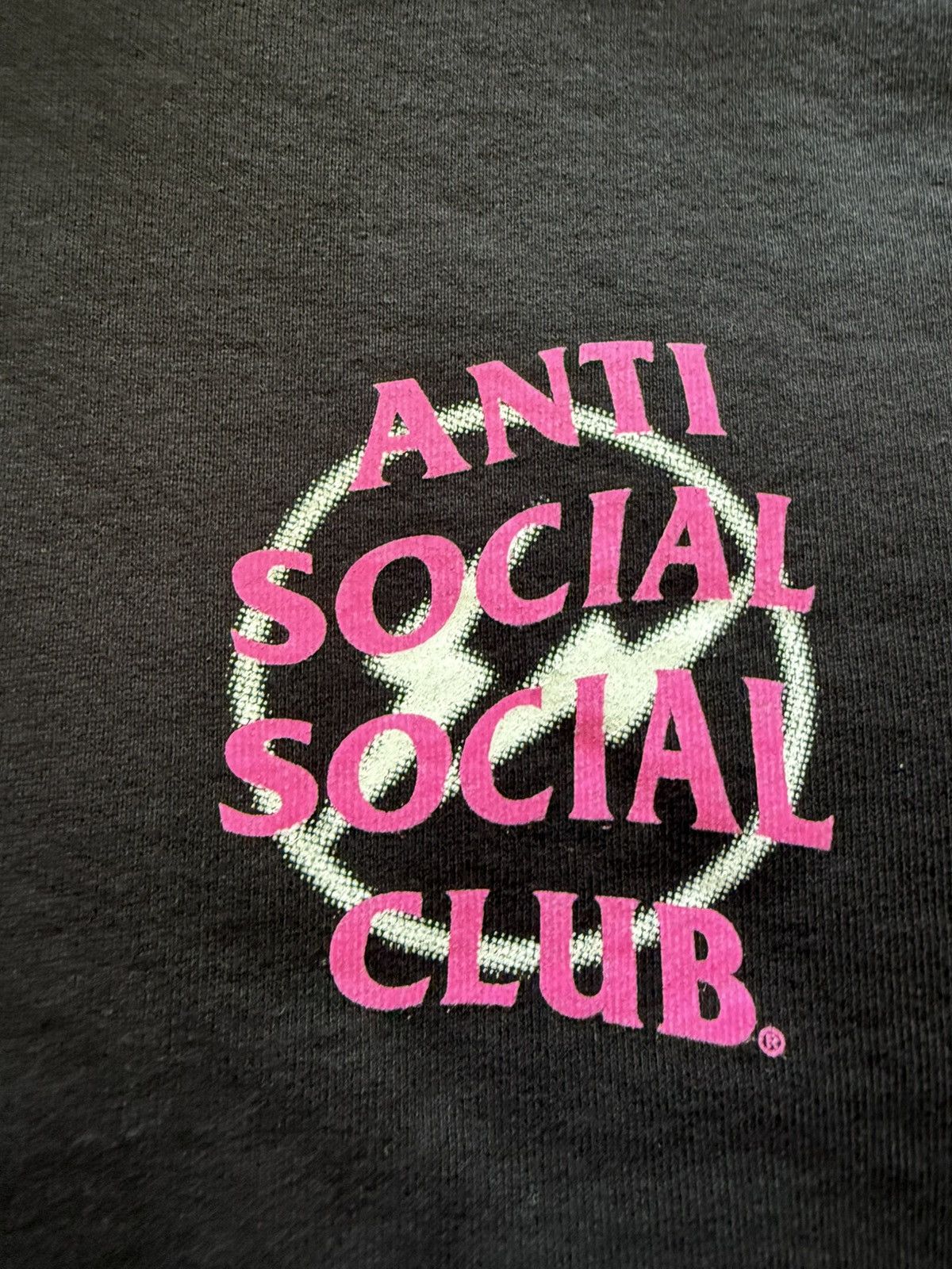 Anti Social Social Club × Fragment Design Anti Social Social Club x Fragment Hoodie Black Pink Half S Size US S / EU 44-46 / 1 - 1 Thumbnail