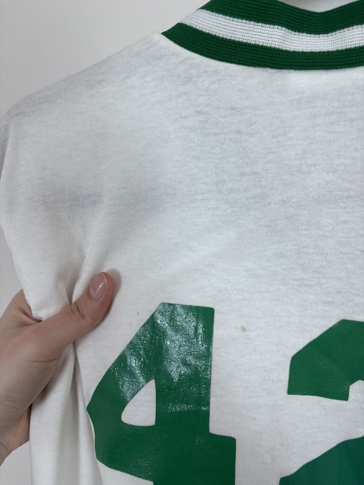 NFL Vintage New York Jets #42 Rare NFL Jersey Shirt Size US XXL / EU 58 / 5 - 24 Thumbnail