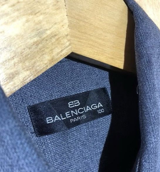 Balenciaga × Designer Rare Colour‼️ Balenciaga Long Sleeve Shirt Size US L / EU 52-54 / 3 - 4 Thumbnail