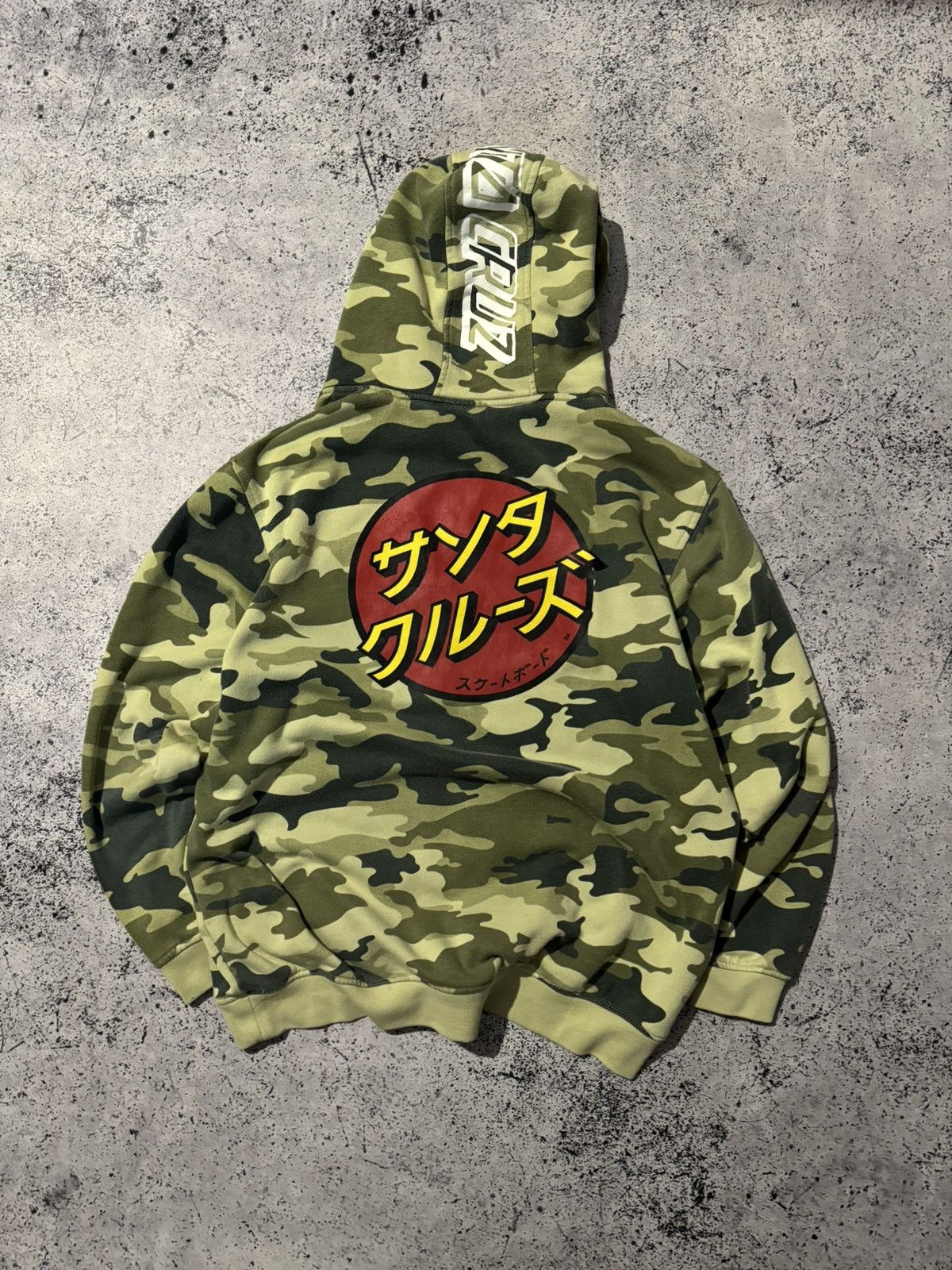Santa Cruz Skateboards Japanese Brand × Santa Cruz Skateboards Santa Cruz Camo Size US M / EU 48-50 / 2 - 2 Thumbnail