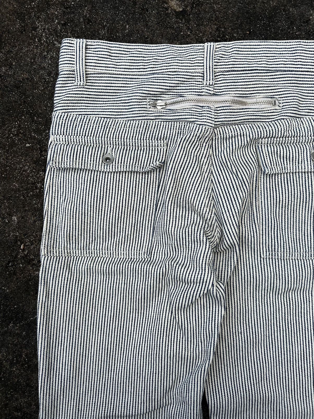 Hysteric Glamour 💸BINDINGOFFER💸Comme Ca Ism jeans multipocket stripe style Size US 33 - 6 Thumbnail