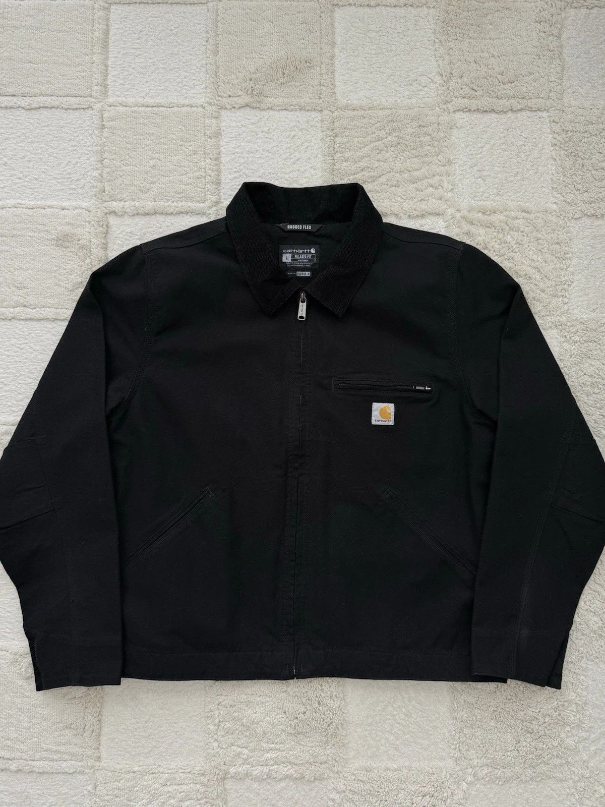 Carhartt × Streetwear Carhartt Detroit Jacket Black 0J3828-M